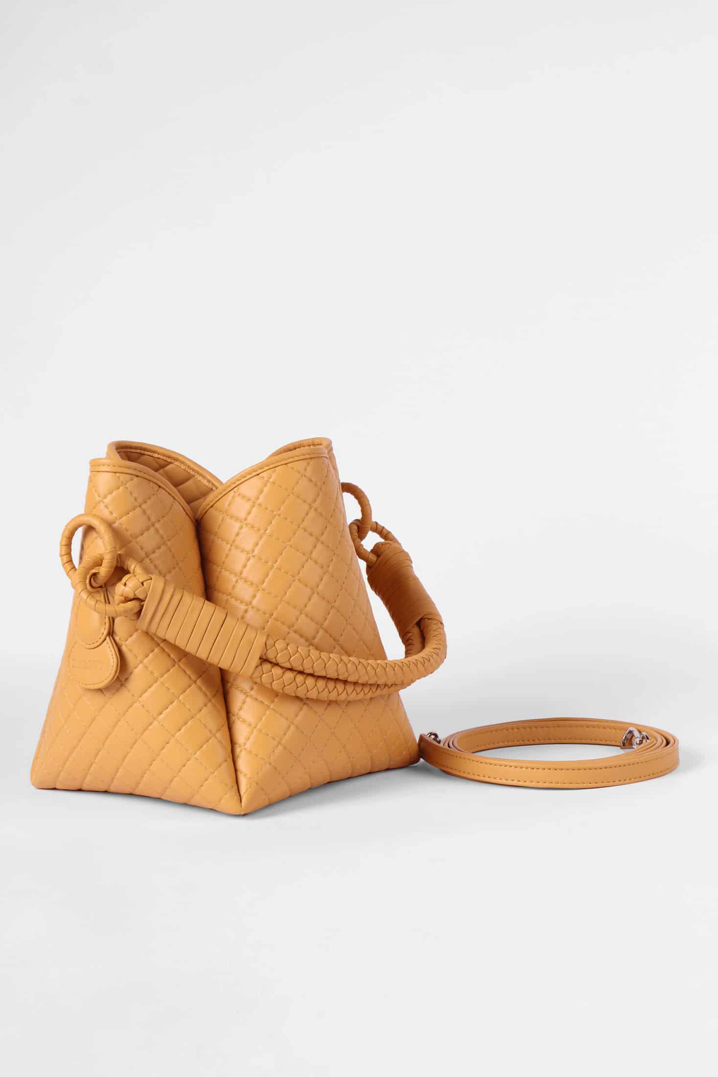 Tulip Bucket Bag, Yellow Ochre - miniatura 4
