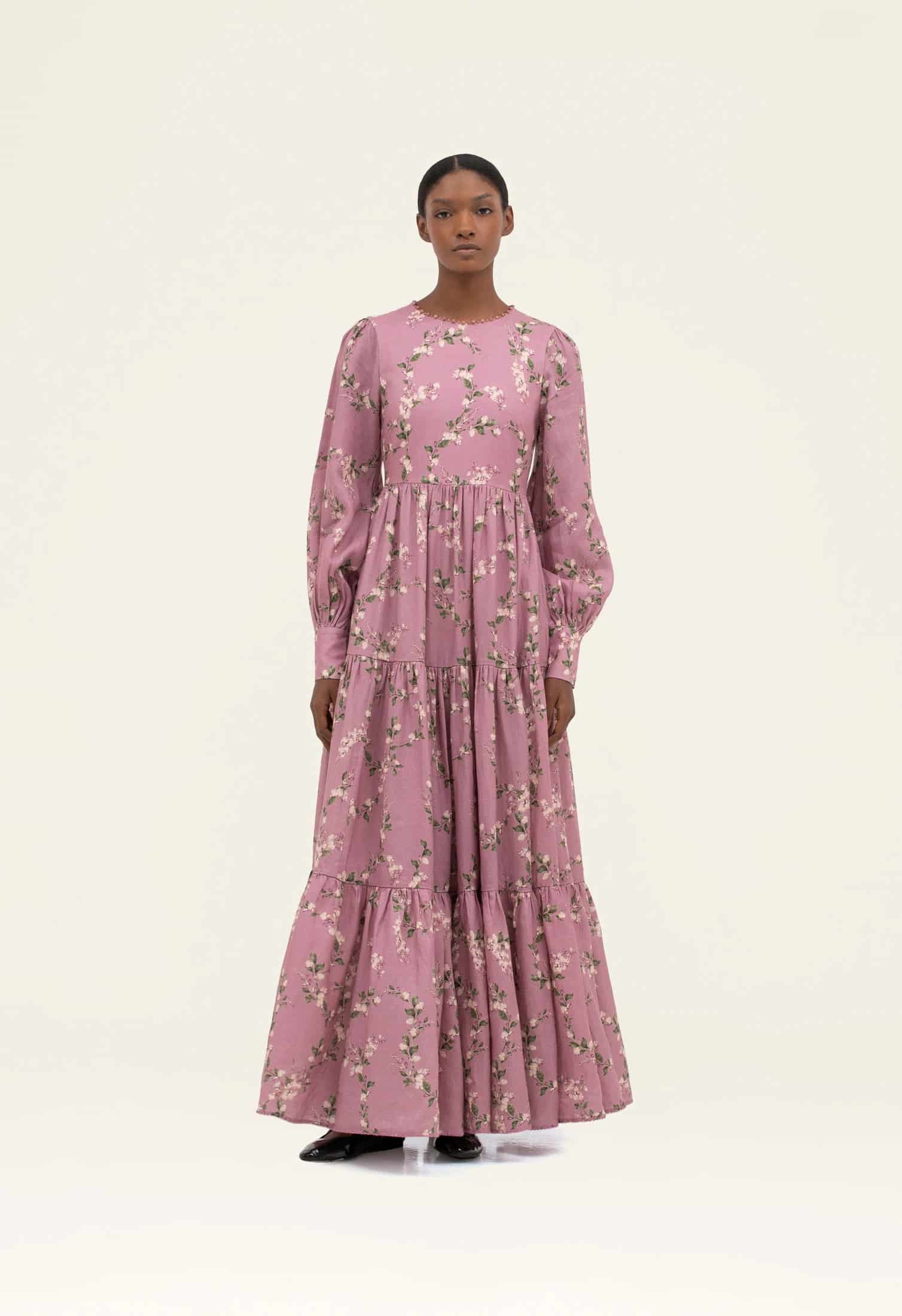 Nuez Wisteria Maxi Dress - miniatura 2