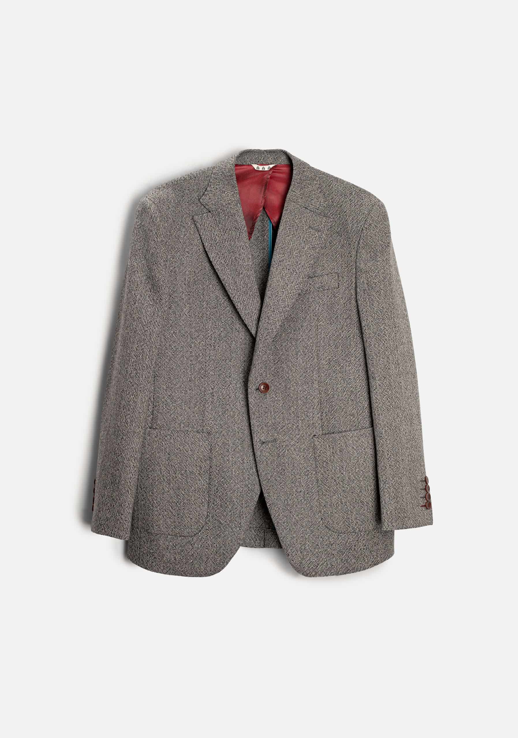 Blazer H Poet Gris Med Textura - miniatura 1