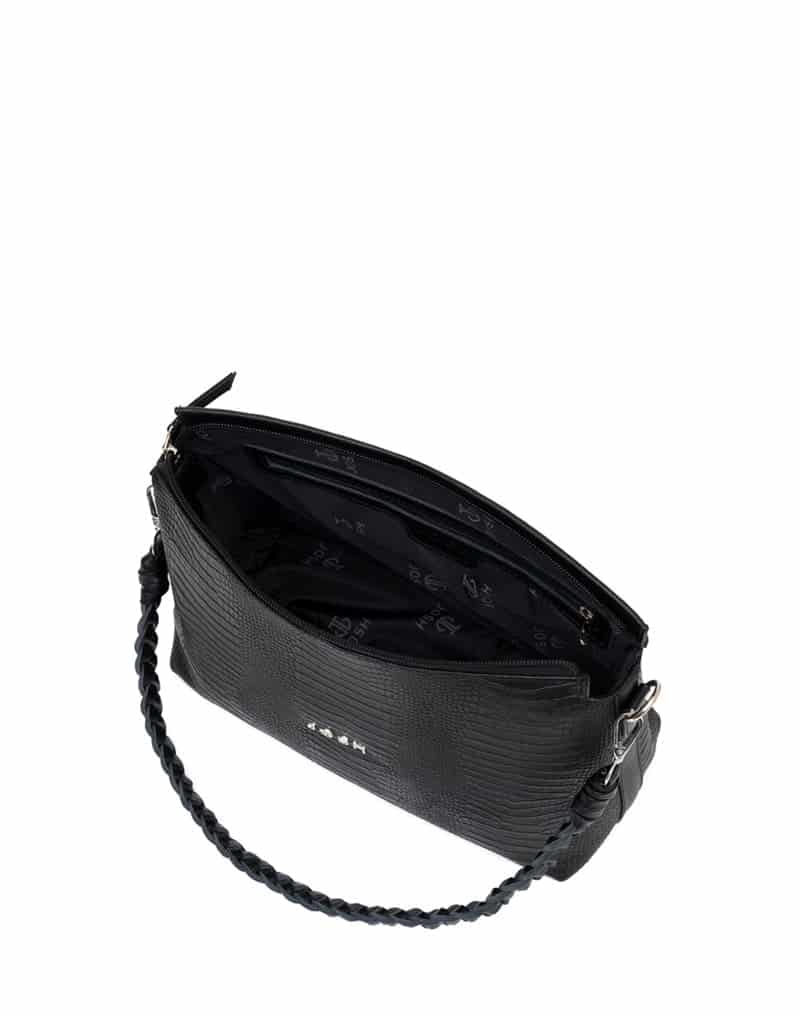 Bolso manos libres en cuero para dama REF P2880 - miniatura 6