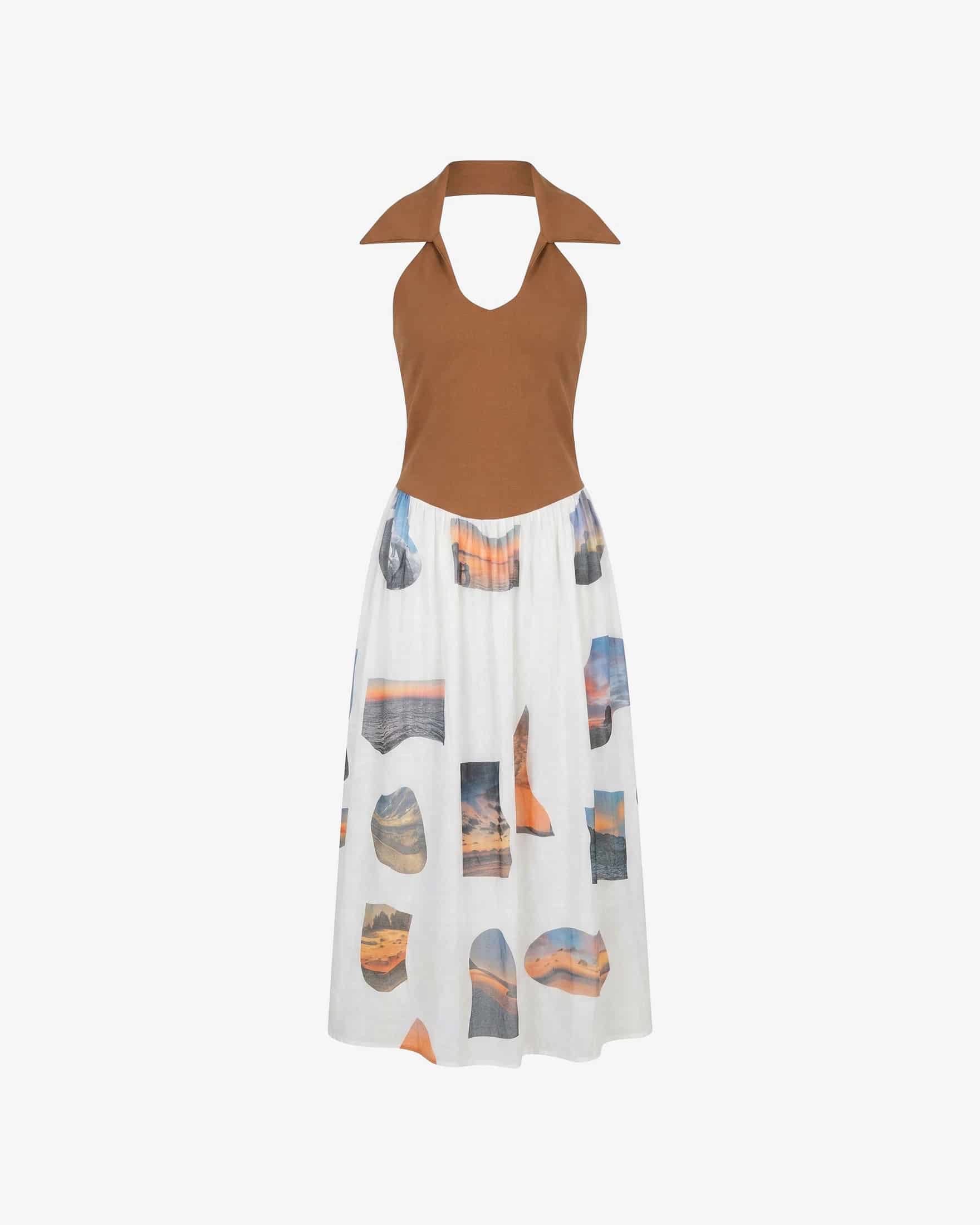 Draft Midi Dress - miniatura 1