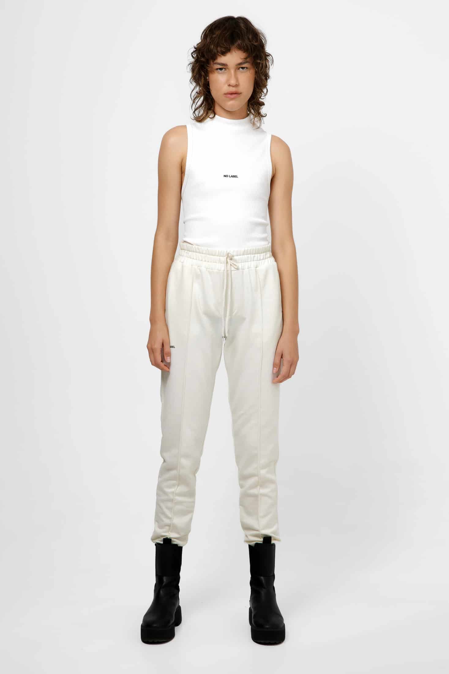 Hi-Neck Tank Top - Blanco (Tipo B) - miniatura 2