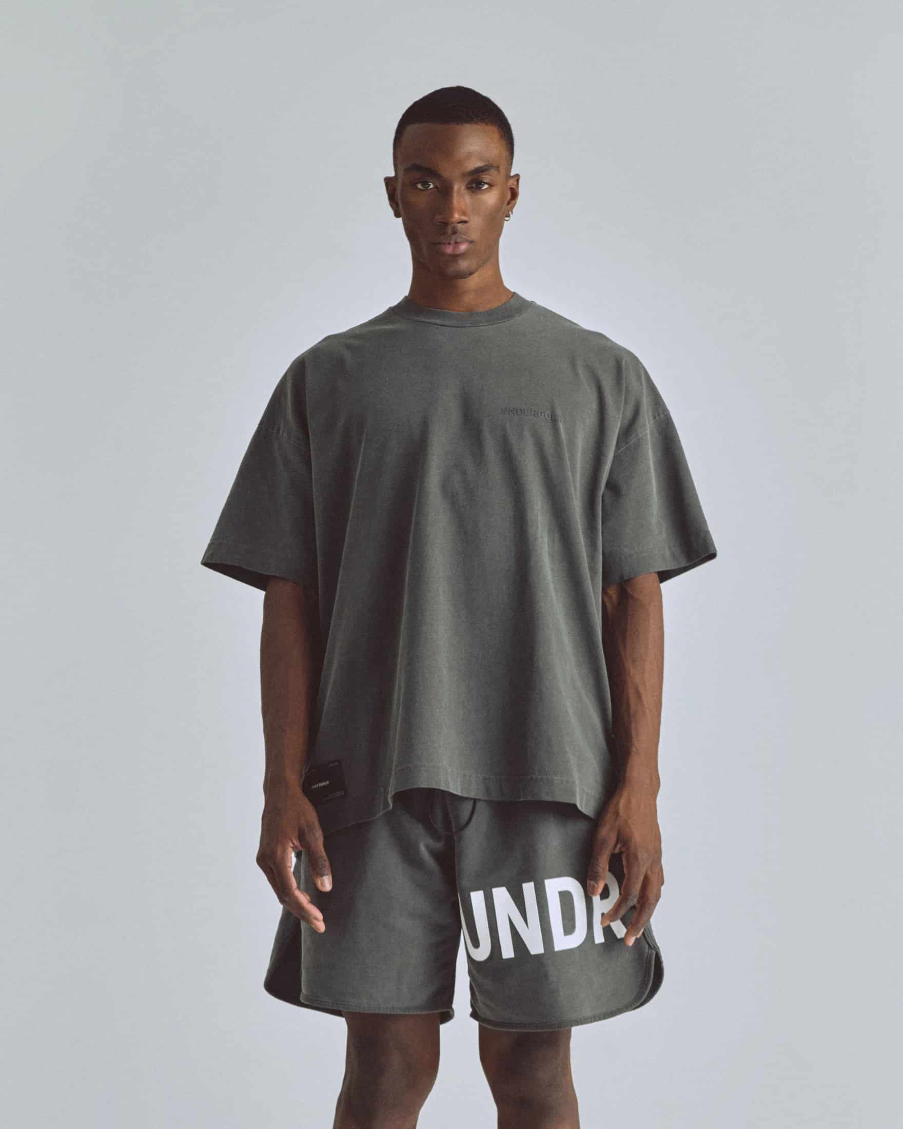 Line Logo Tshirt Vintage Gray - miniatura 2