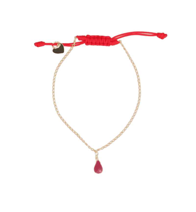 Pulsera Dorada Rubi - miniatura 2