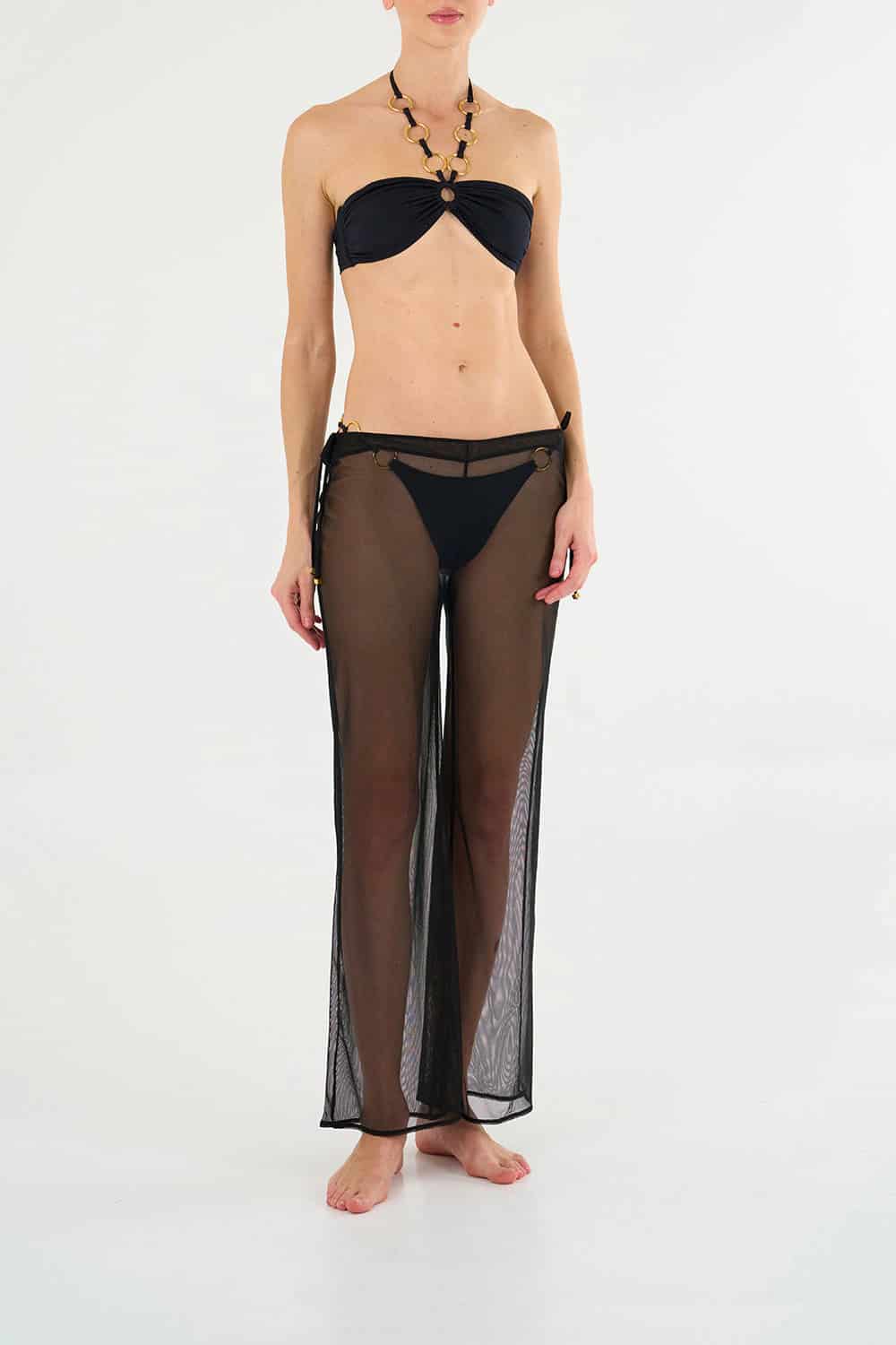 BLACK MARLI PANTS - miniatura 1