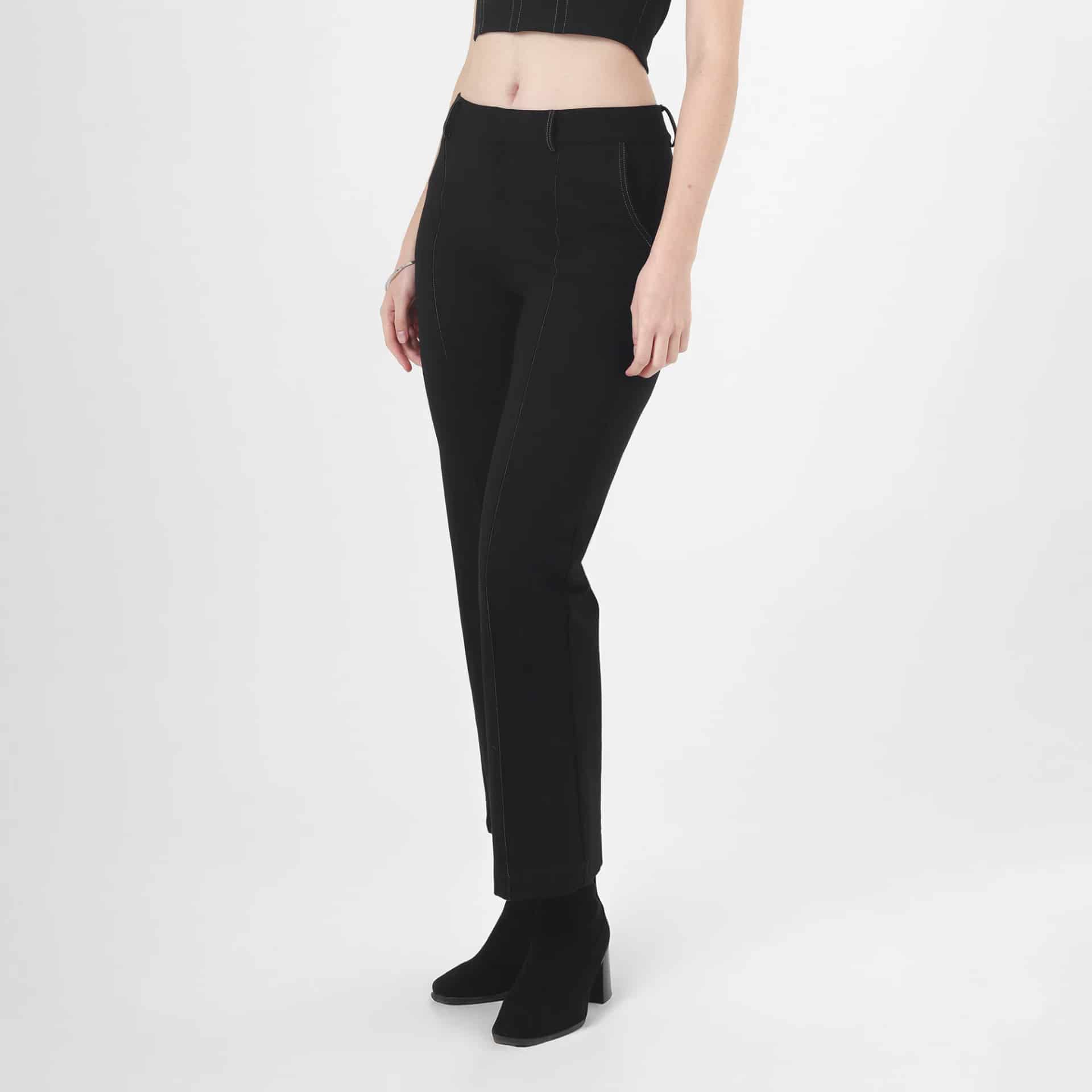 Pantalon Tiro Alto Bota Recta - miniatura 3
