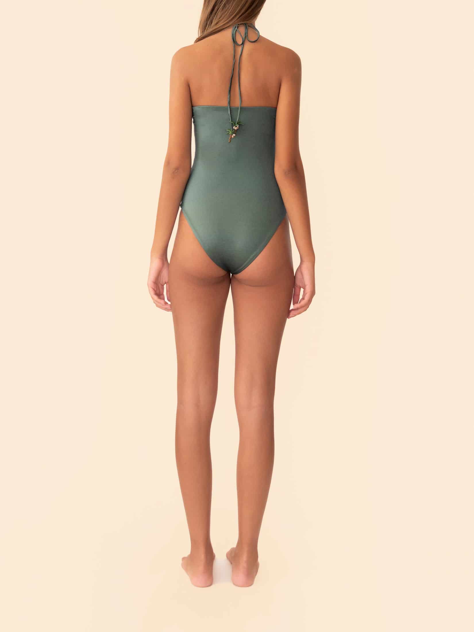 DARA MAILLOT SACRAMENTO GREEN - miniatura 3