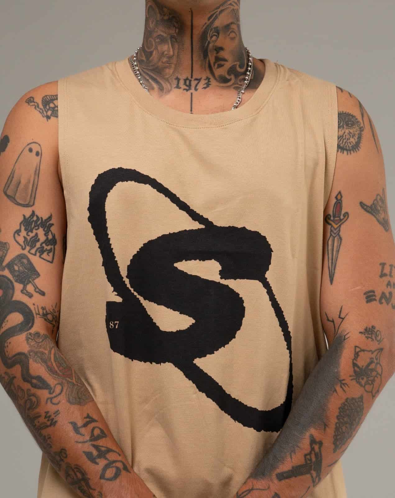 Camisilla Semilarga S-Caqui - miniatura 3