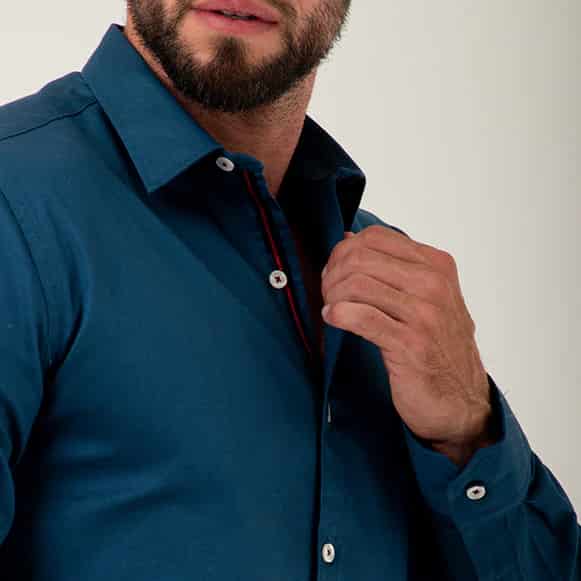 CAMISA ML 100% ALGODON HOMBRE - miniatura 85