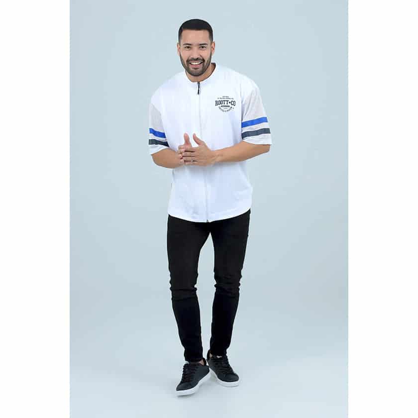 Camisa Jersey Oversize - miniatura 3