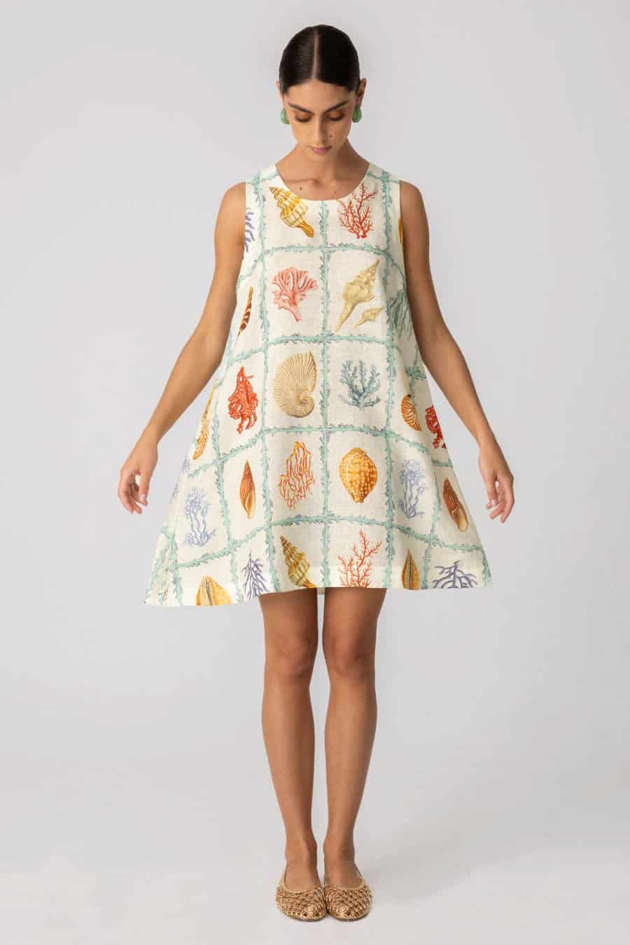 Women's linen dress tambor - miniatura 2