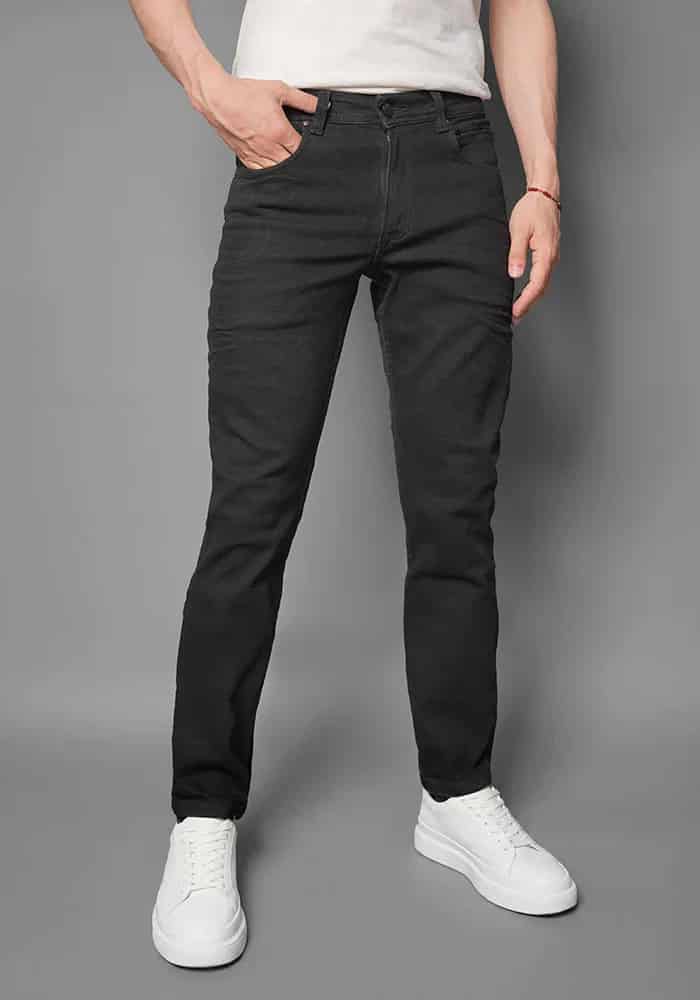 Jean para Hombre Thunder Negro - miniatura 1