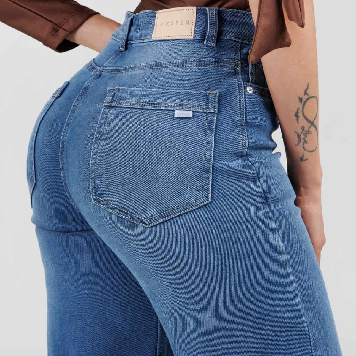 Jean Axspen Wide Leg Ax-3131 Licrado - miniatura 4