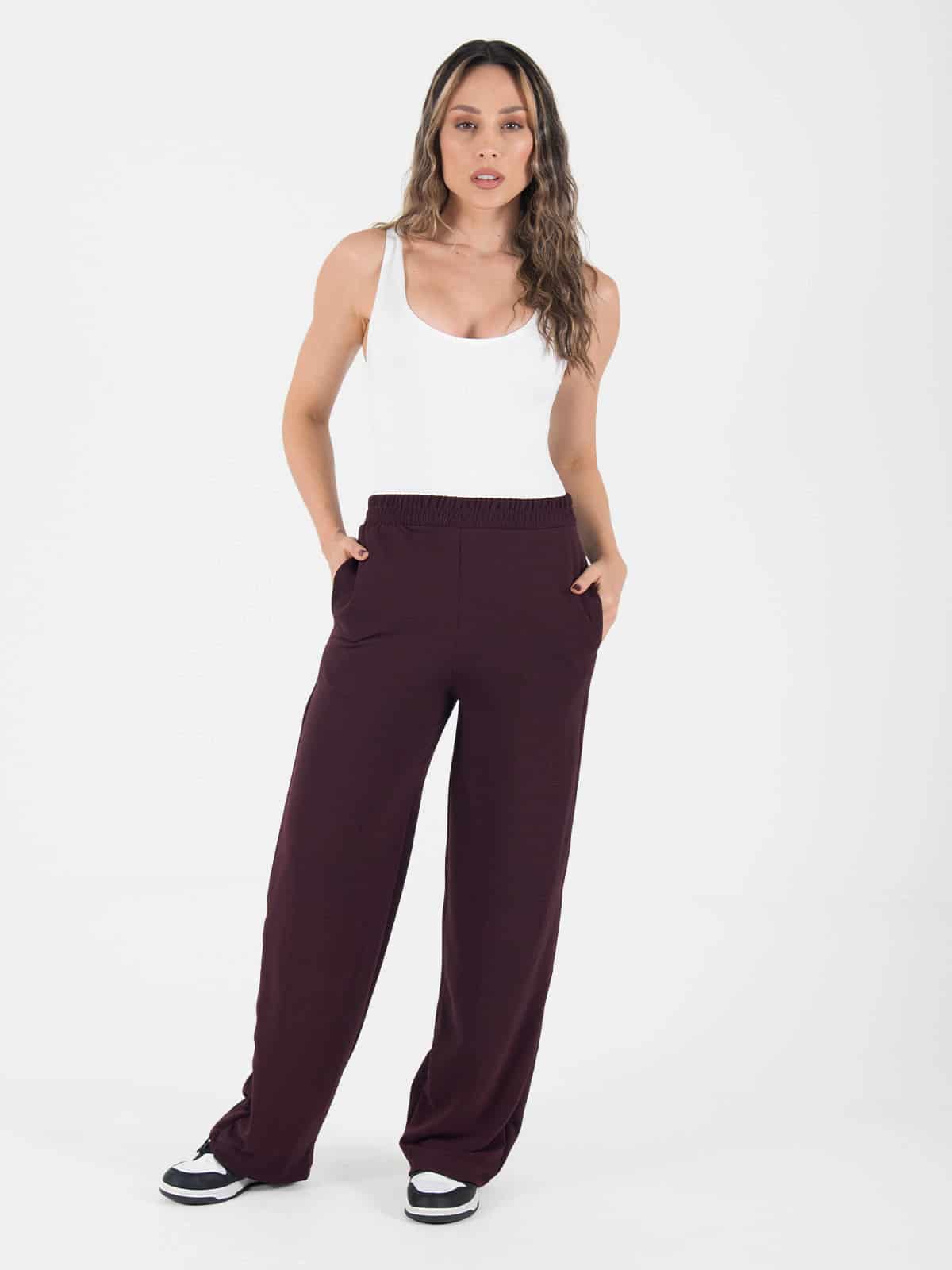 Pantalon venice sp uva oscuro - miniatura 2