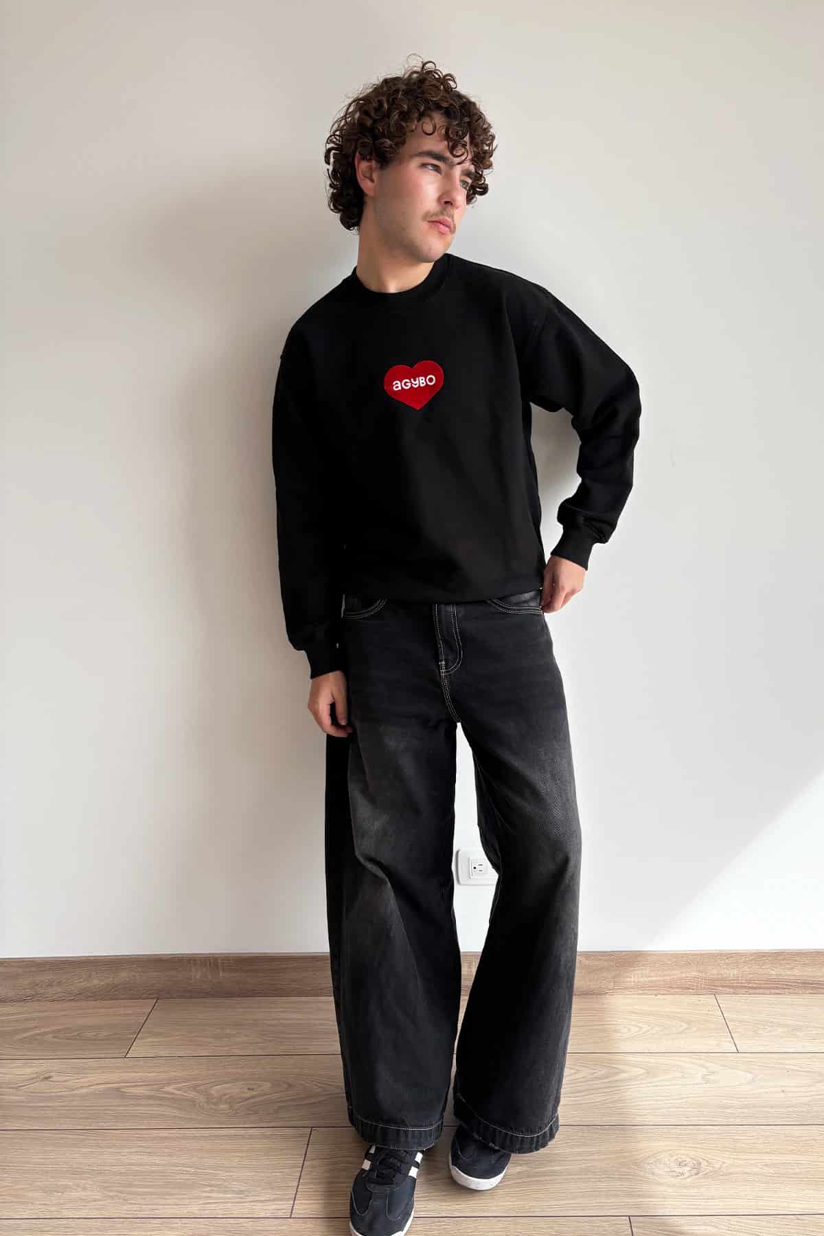 Iconic Crewneck Black - miniatura 5