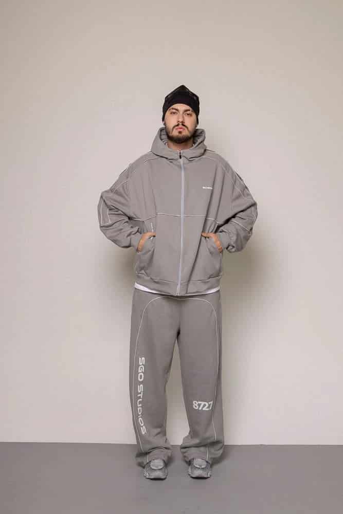 Hoodie 87/27 Sgo-Gris - miniatura 8