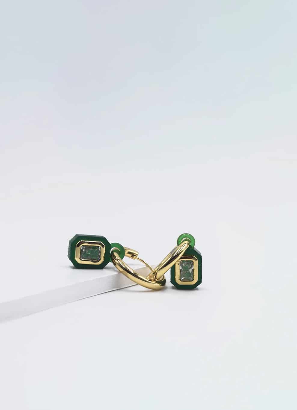 OTTAGONO - GREEN HOOPS - miniatura 1