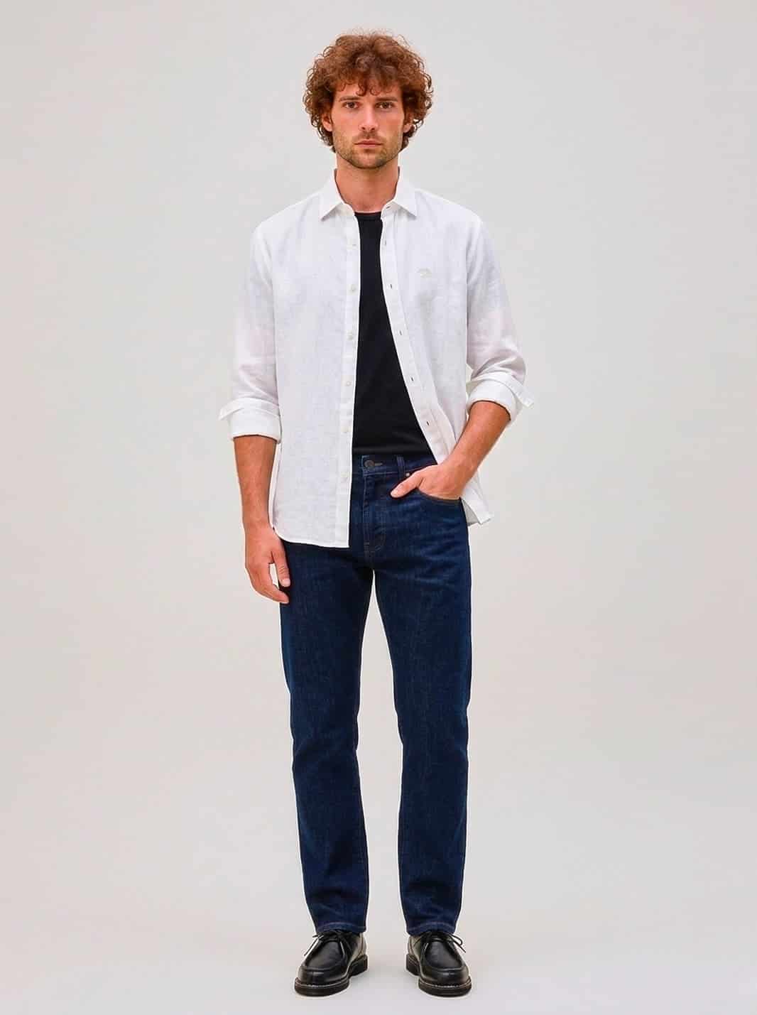 JEAN CLÁSICO | BOTA RECTA | REGULAR FIT - miniatura 5