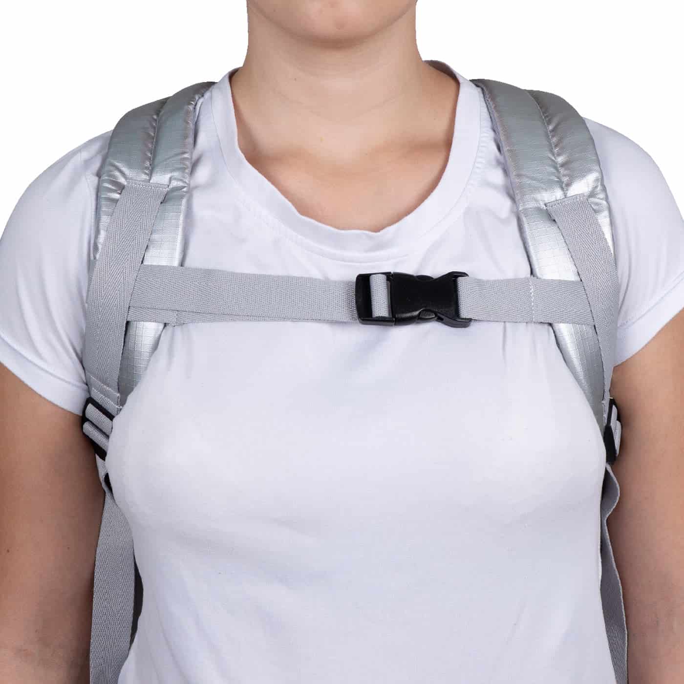 Morral Mochilero Pequeno  ULTRA Estampado Silver Citybags Multicolor - miniatura 7