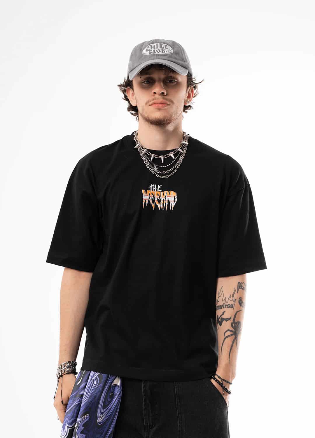 Camiseta The weeknd Animado - miniatura 2