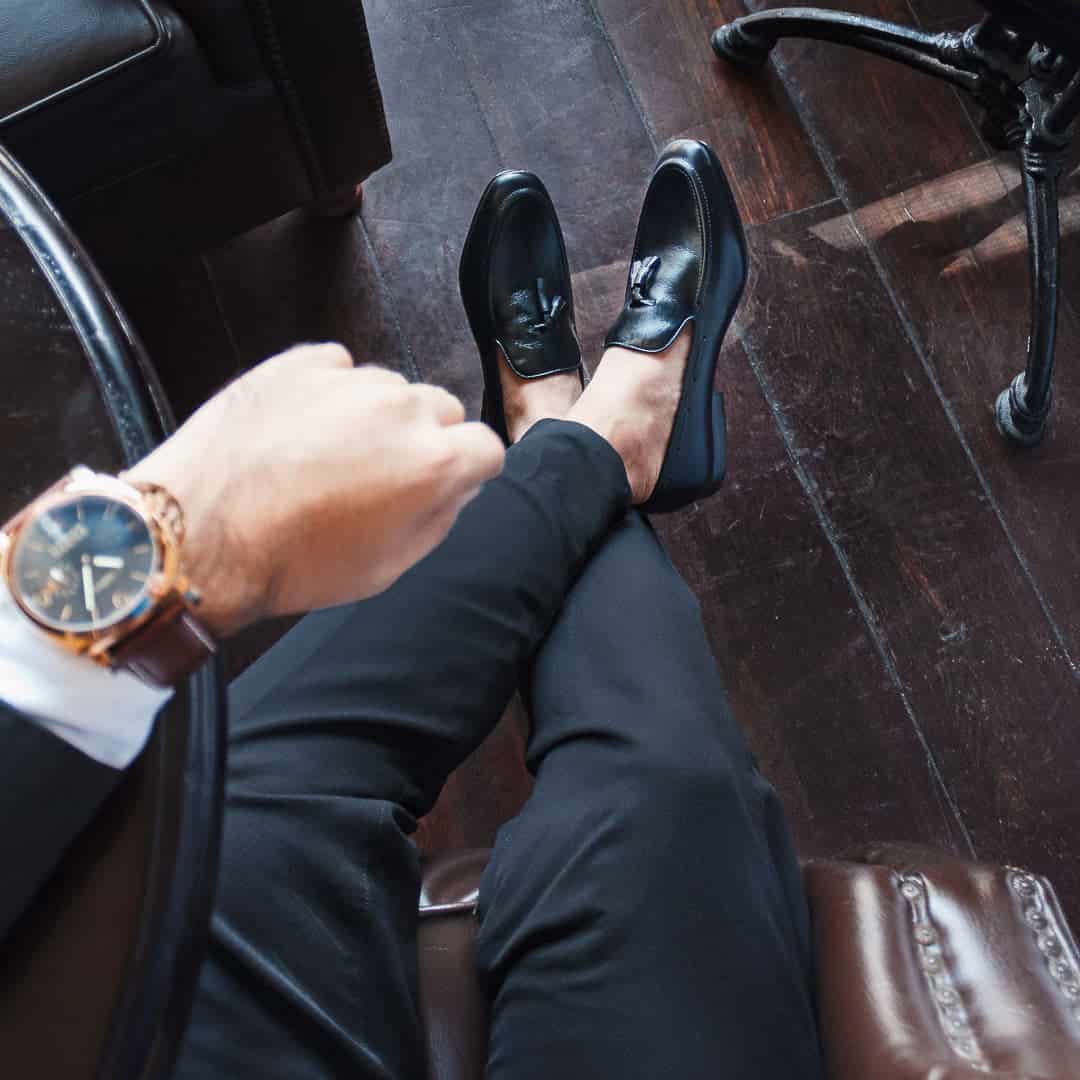 Loafers Cuero Negro - miniatura 4