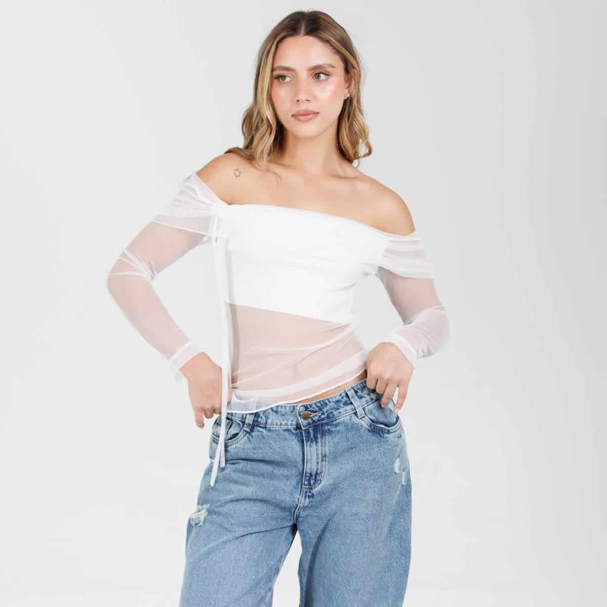 Blusa Malla Axspen B1901 - miniatura 5