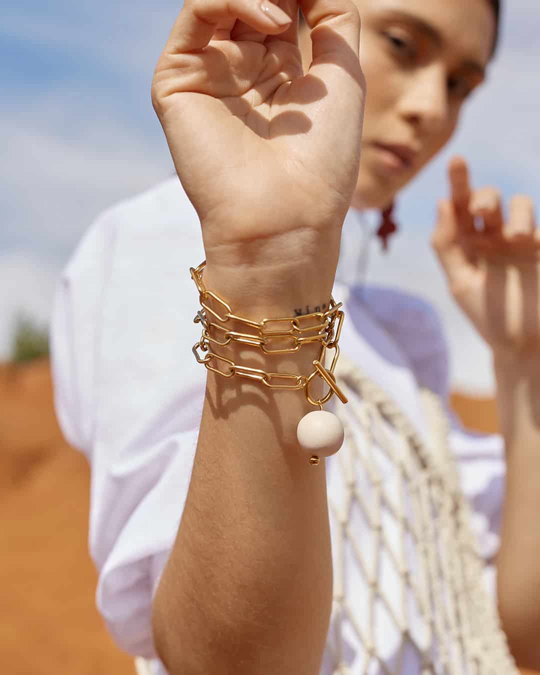 Trazos Necklace/Bracelet - miniatura 2