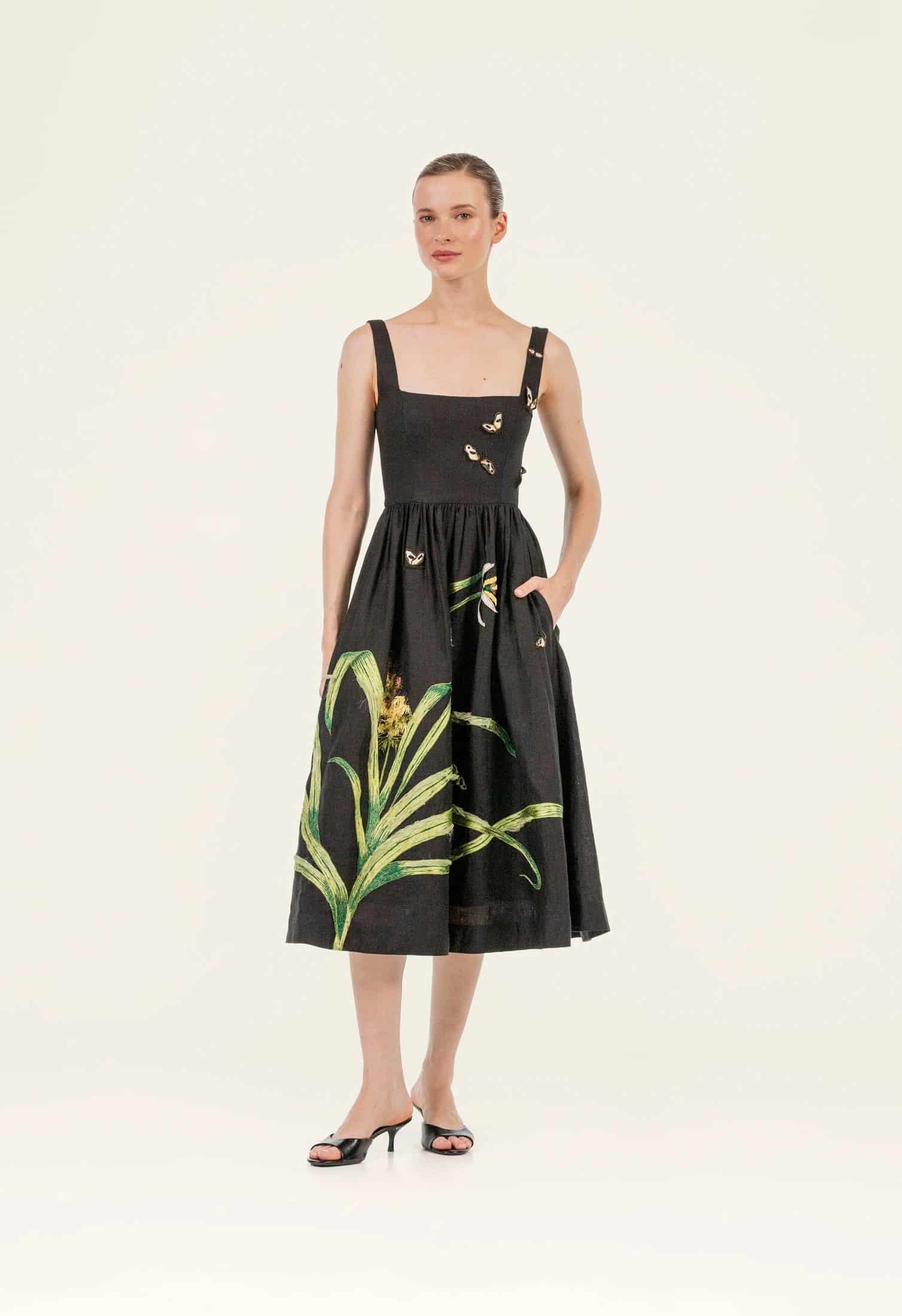 Pasion Azucar Midi Dress - miniatura 1