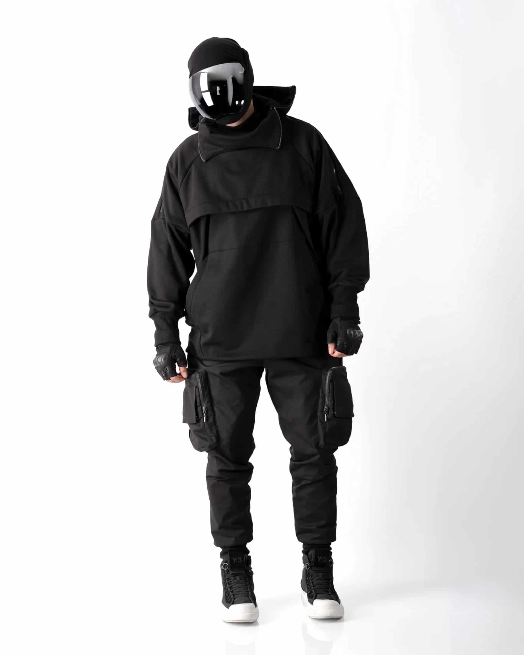Hoodie Oversized Arashi Black Ops - miniatura 6