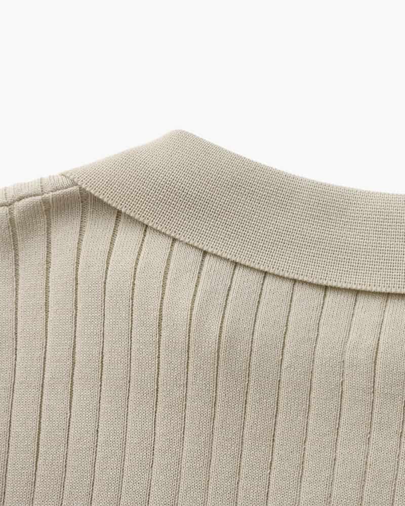 Premium Ribbed Polo - miniatura 7