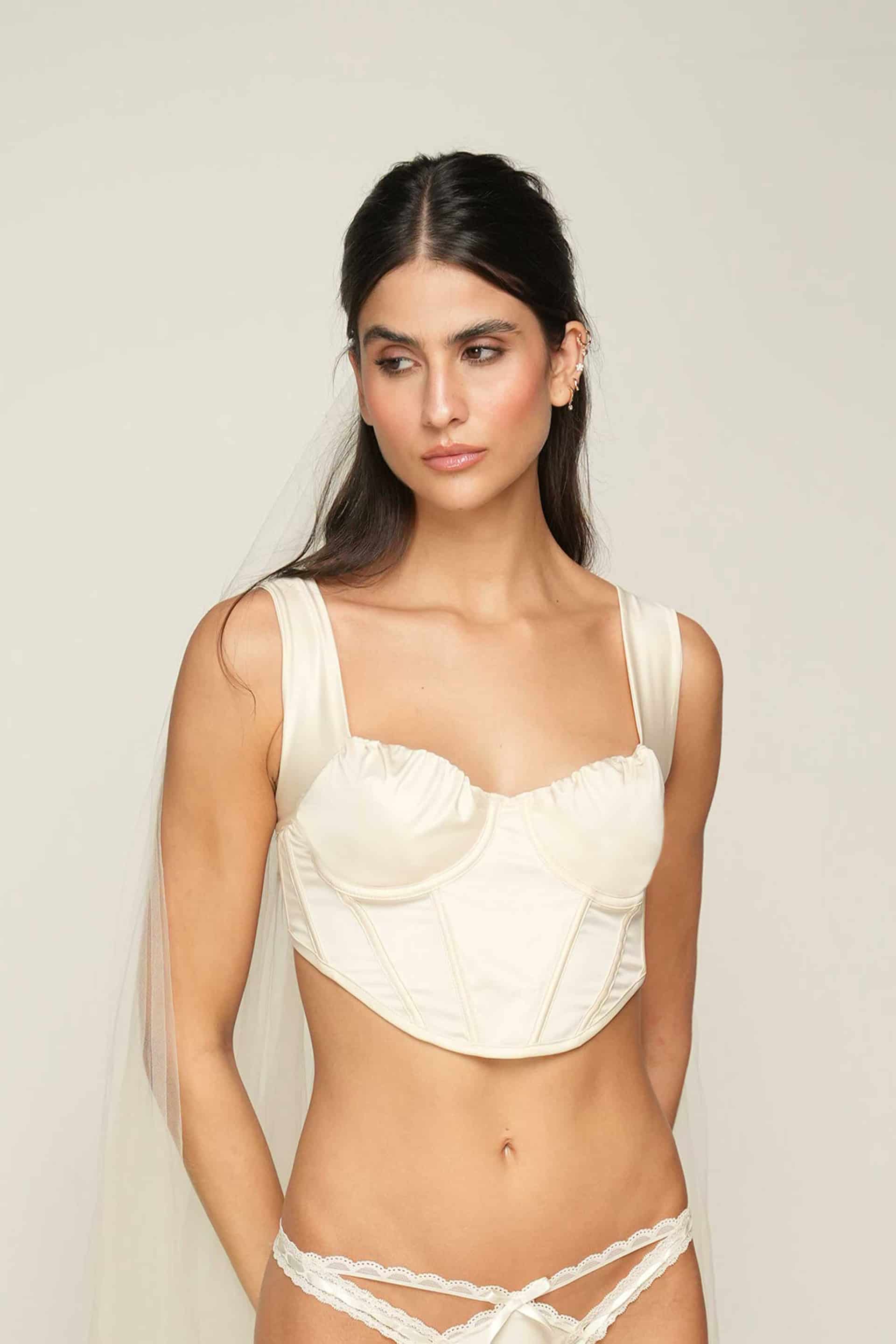 BUSTIER ELLIPSE BY SARA RESTREPO PERLA - miniatura 1