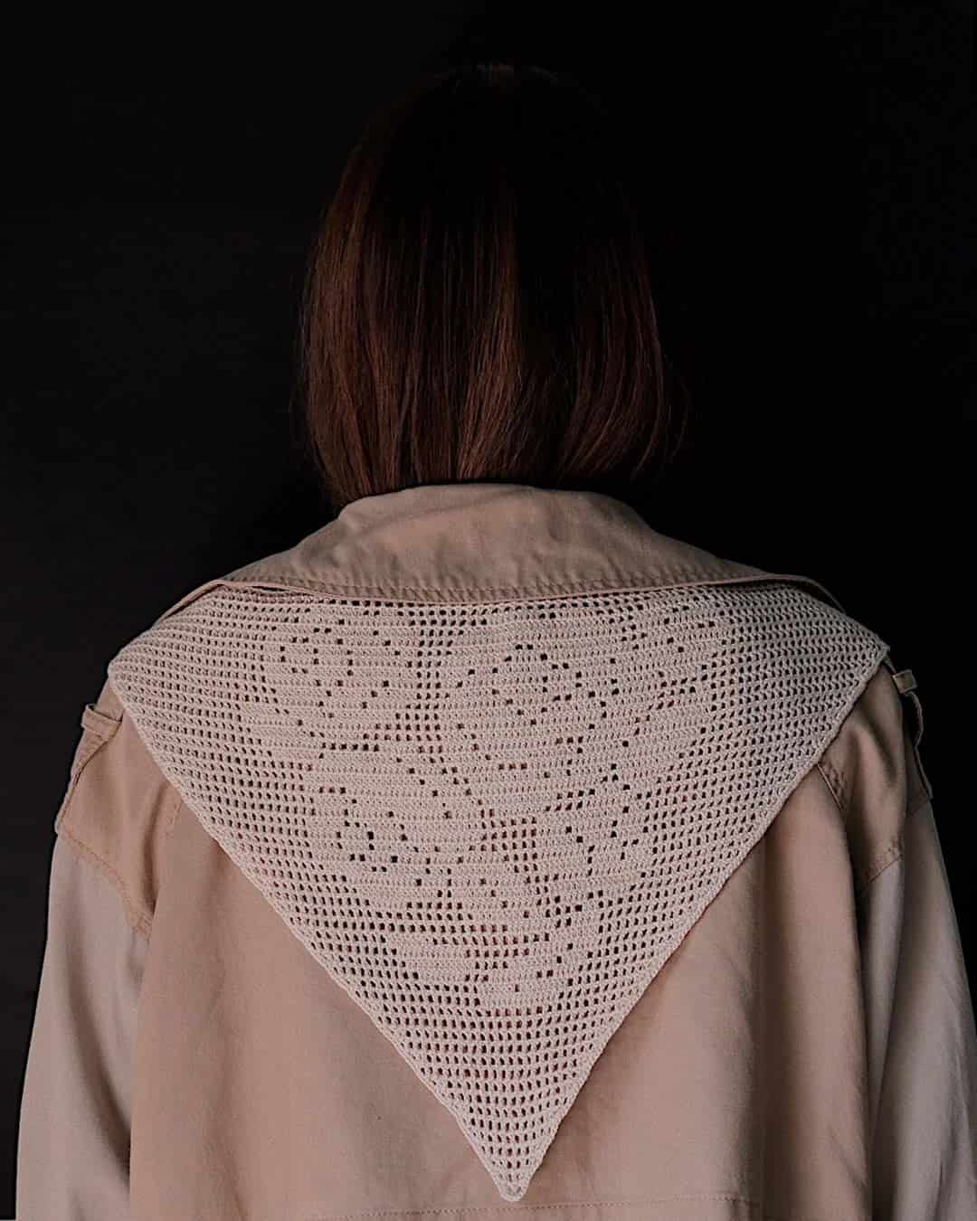 SATIN STITCH SCARF - miniatura 2