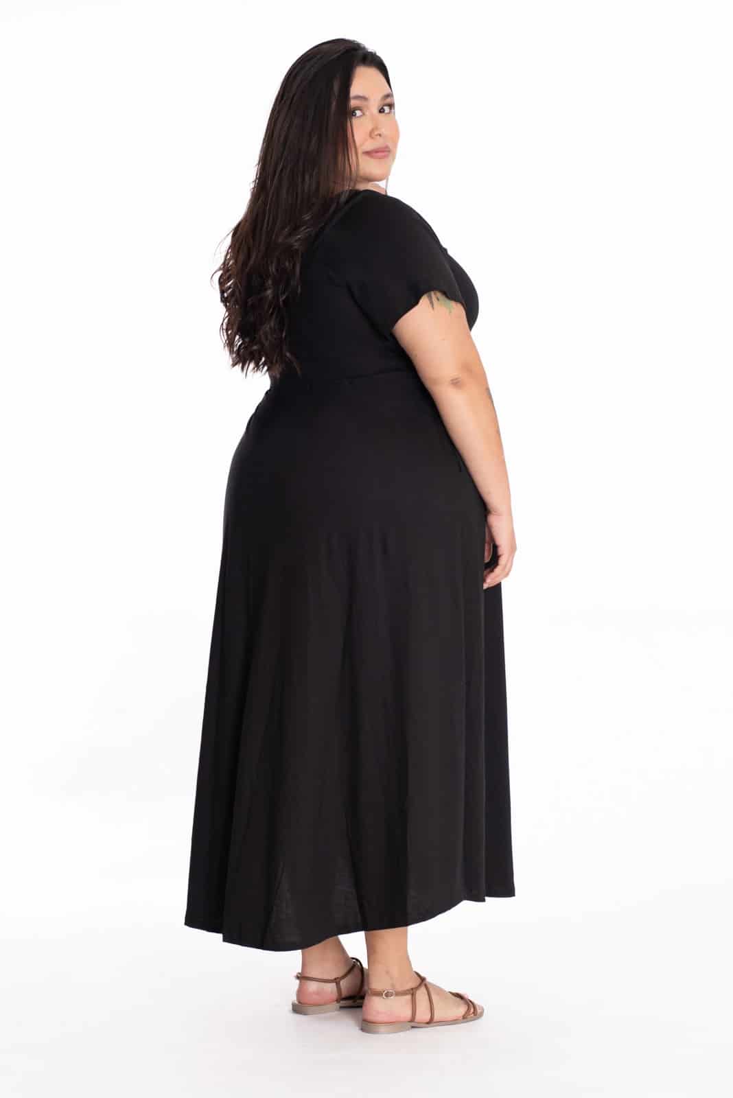 Vestido Vanessa Negro - miniatura 9