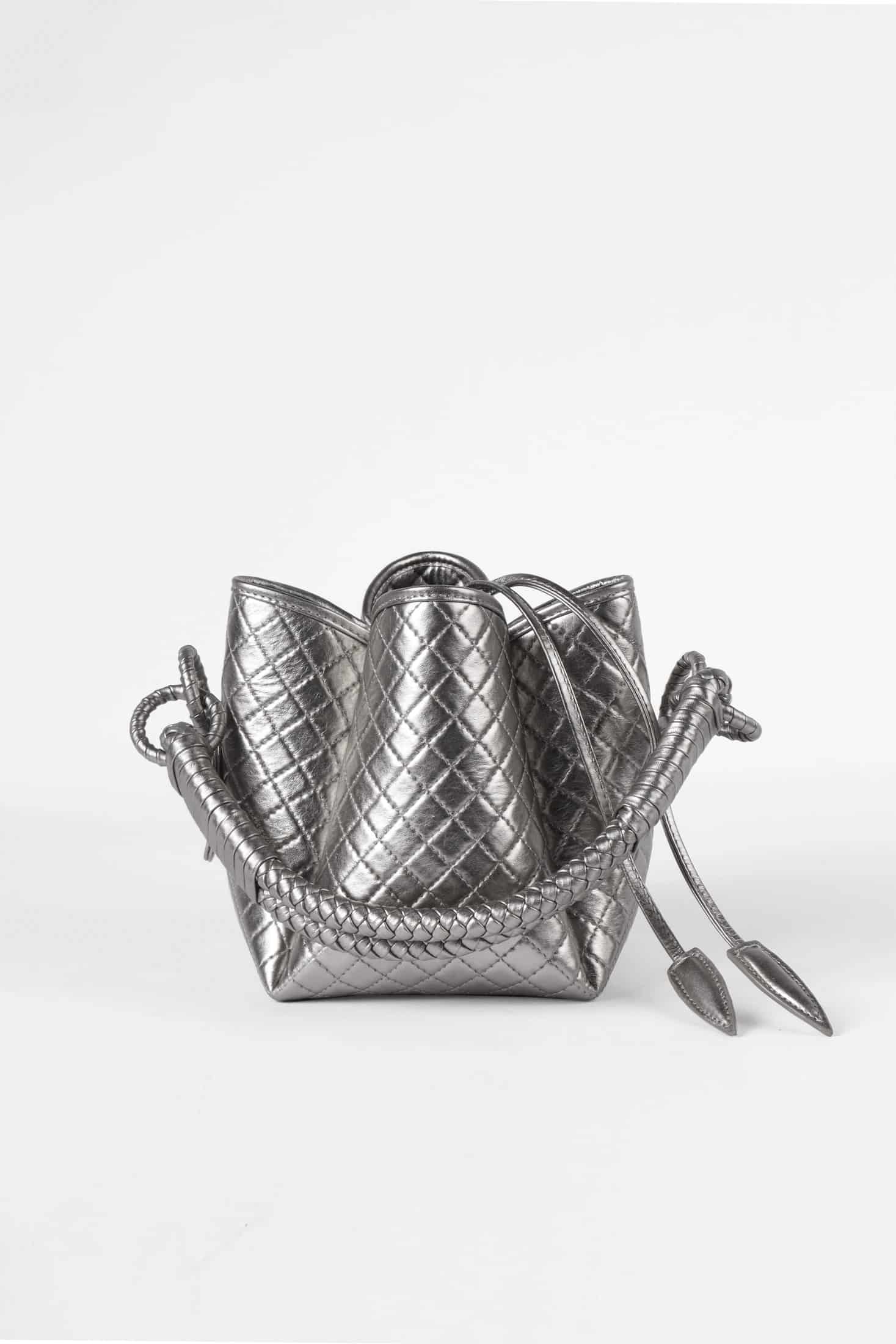 Tulip Mini Bucket Bag, Titanium. Limited Edition - miniatura 1