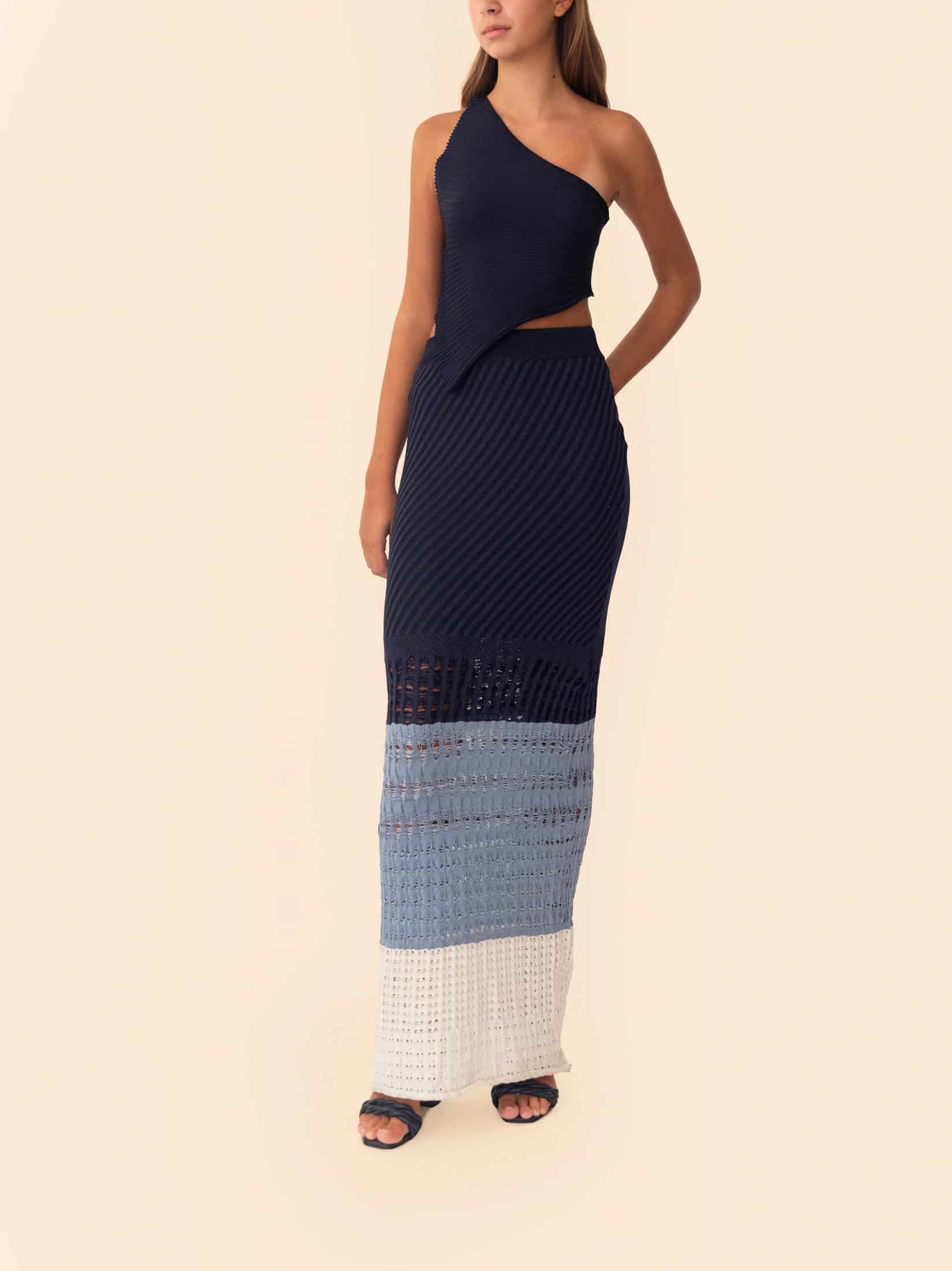 TOPANGA TOP NAVY - miniatura 3