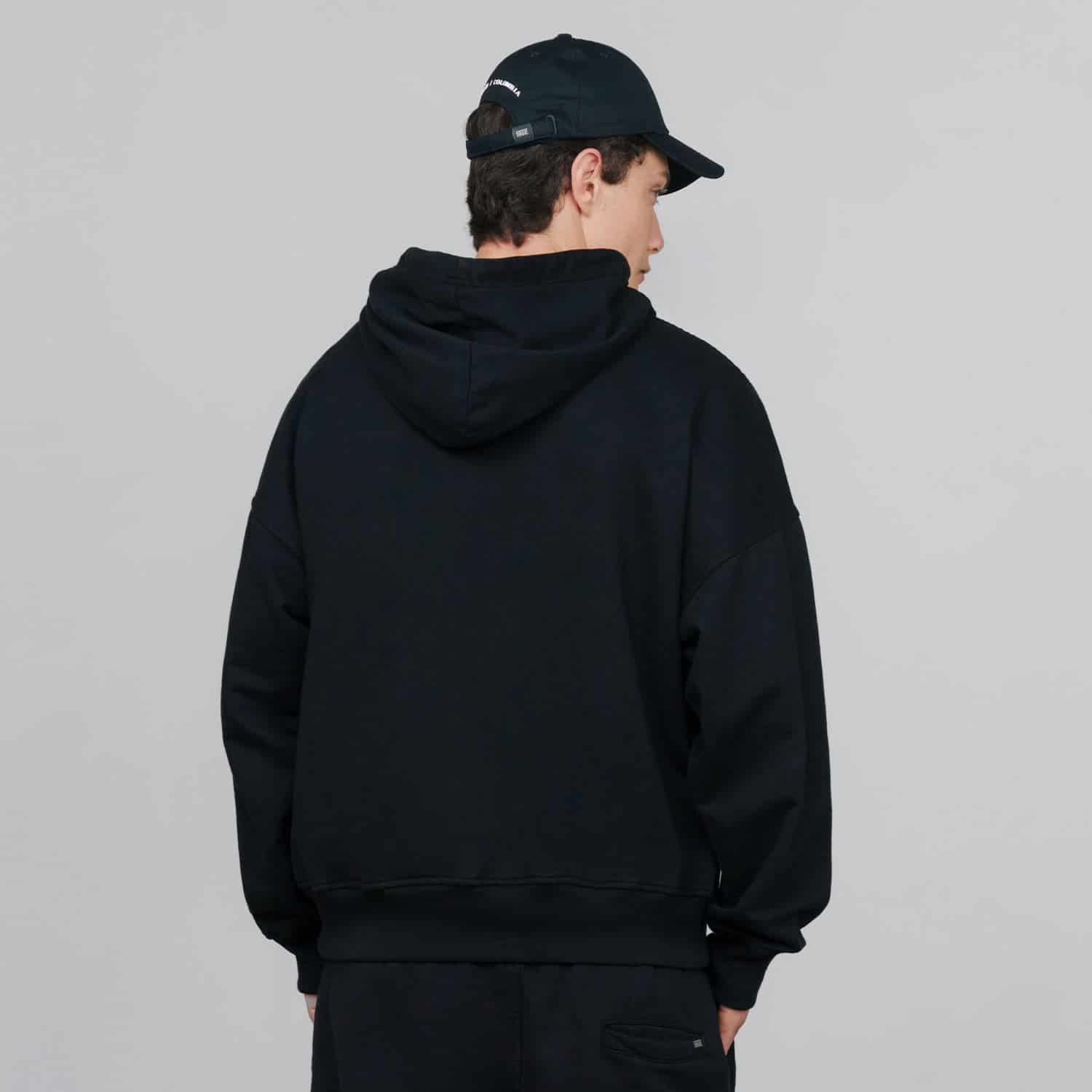 True Classic Hoodie - Deep Black - miniatura 3