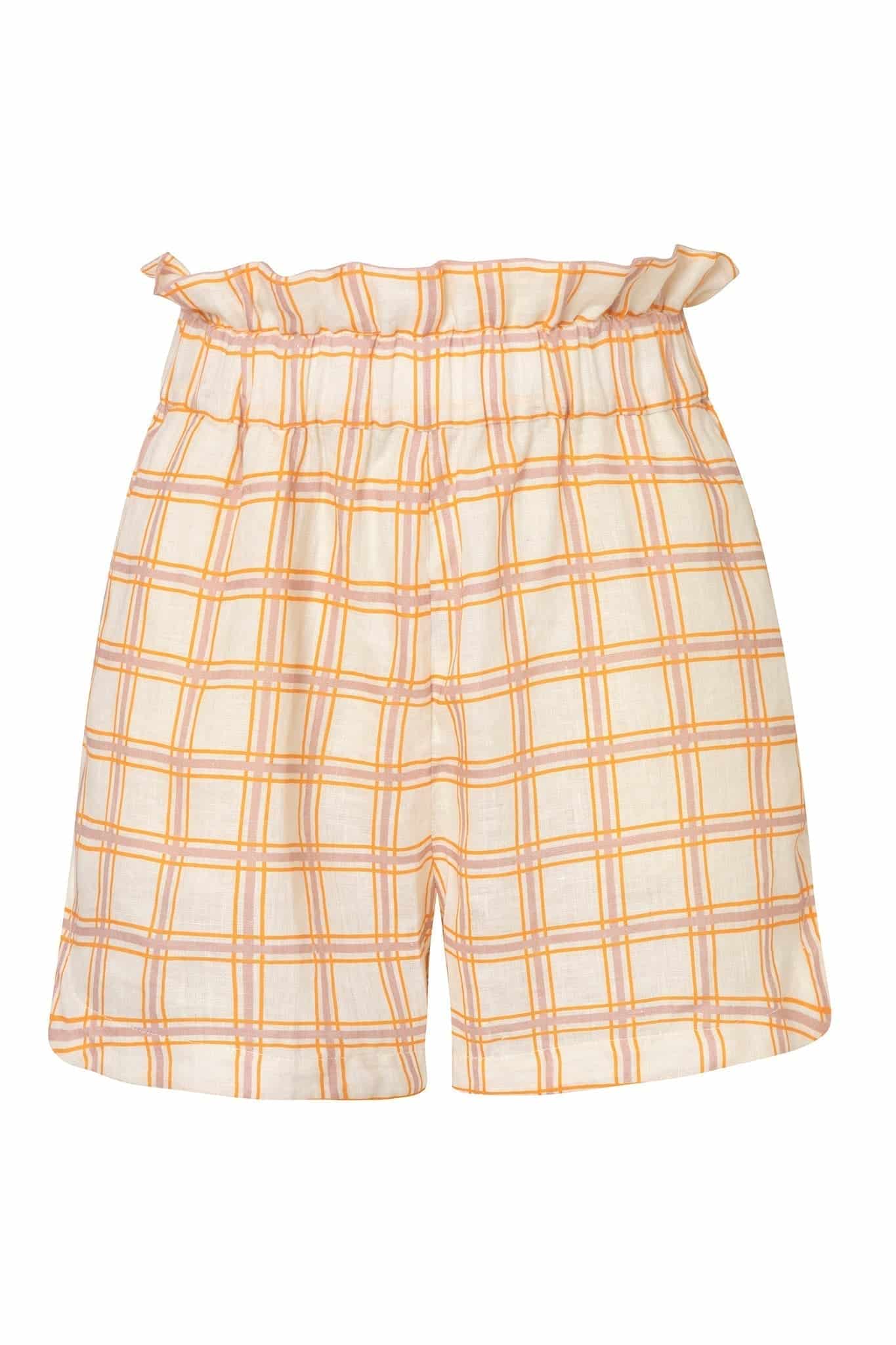 San Antonio Linen Short / Cream and Butter Scotch - miniatura 1