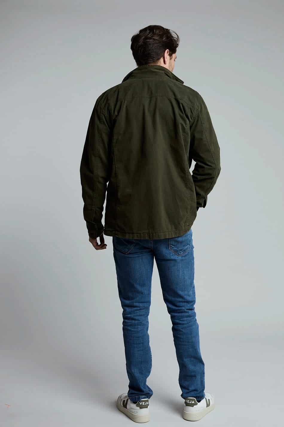 Chaqueta Cargo Verde Militar - miniatura 6