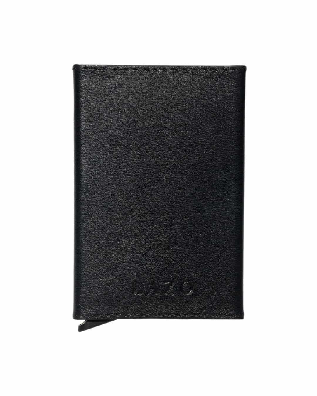 Billetera OneClick (Negra-Roja) — Con Grabado de Iniciales - miniatura 1