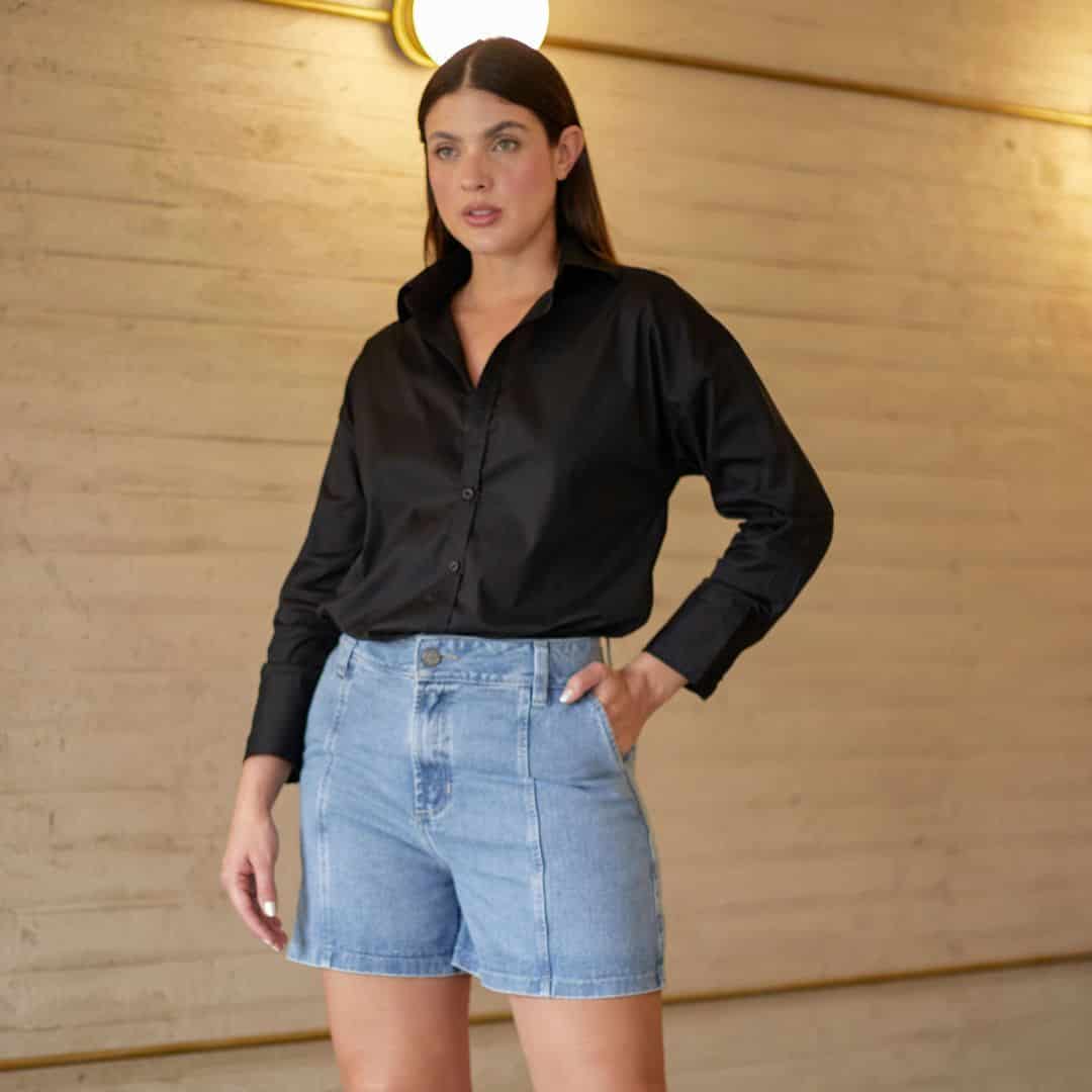 Short Denim Medio - miniatura 1