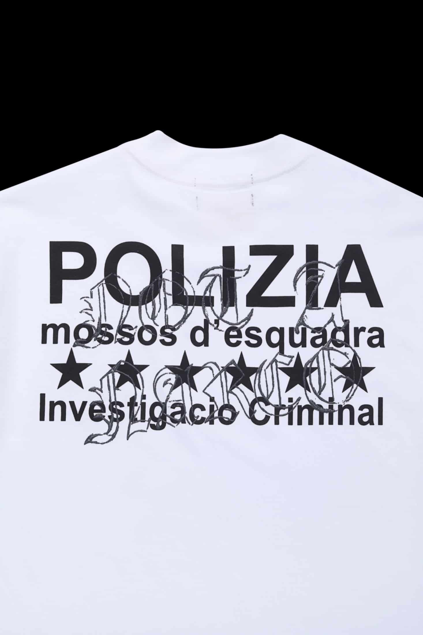 POLIZIA WHITE T-SHIRT - miniatura 6