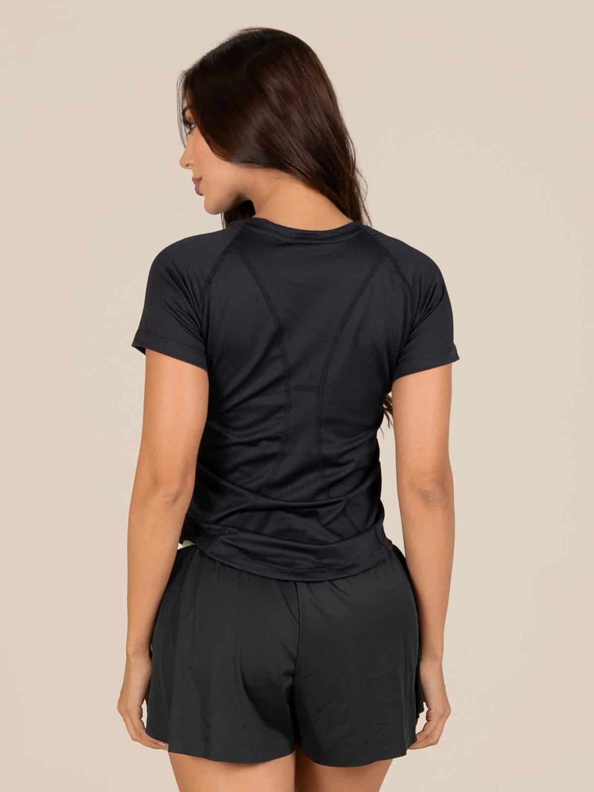 Camiseta clarice supra negra - miniatura 3