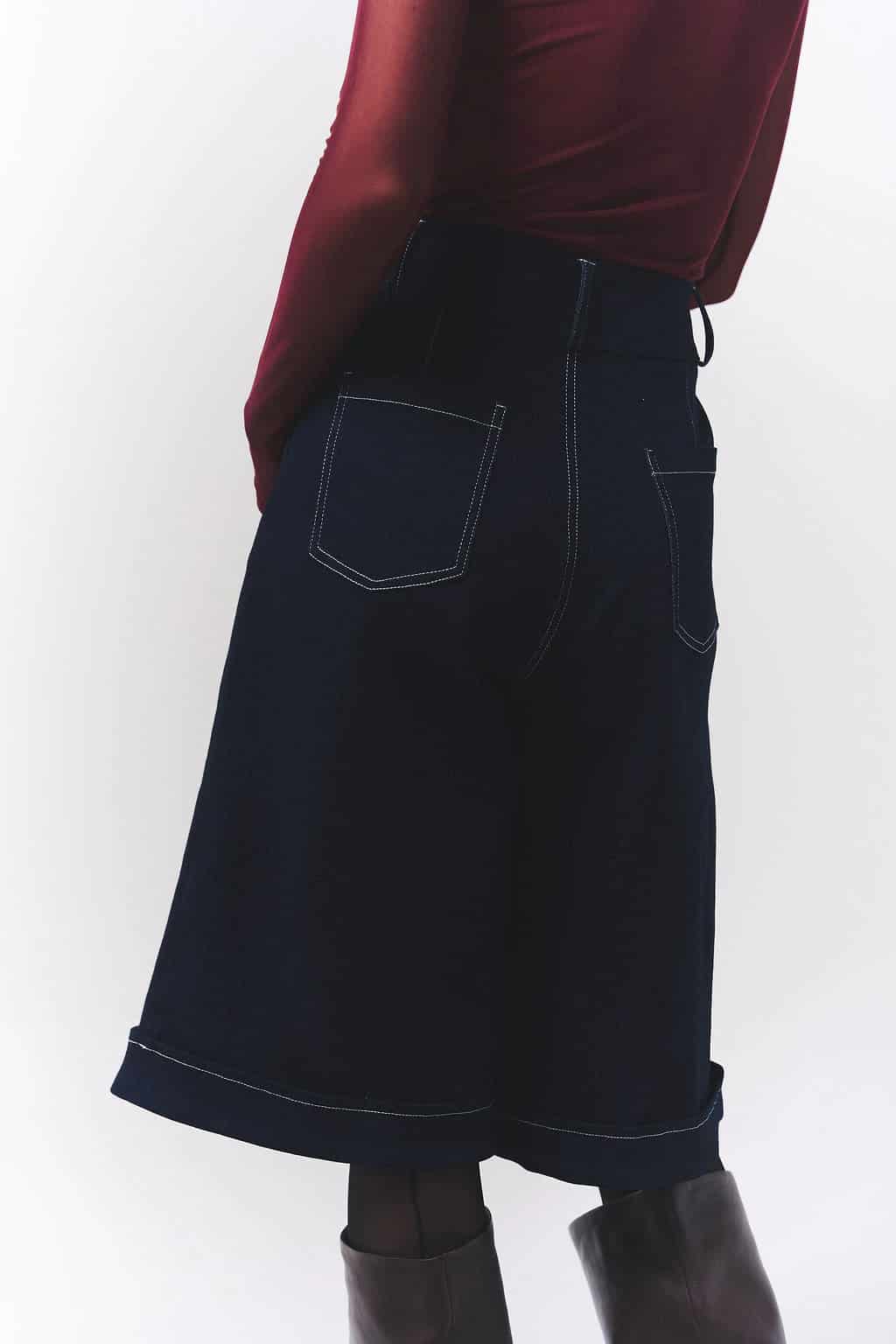 Bermuda Flare Denim - miniatura 2