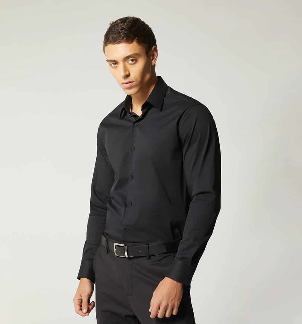 Camisa para hombre básica regular fit m/l - miniatura 3