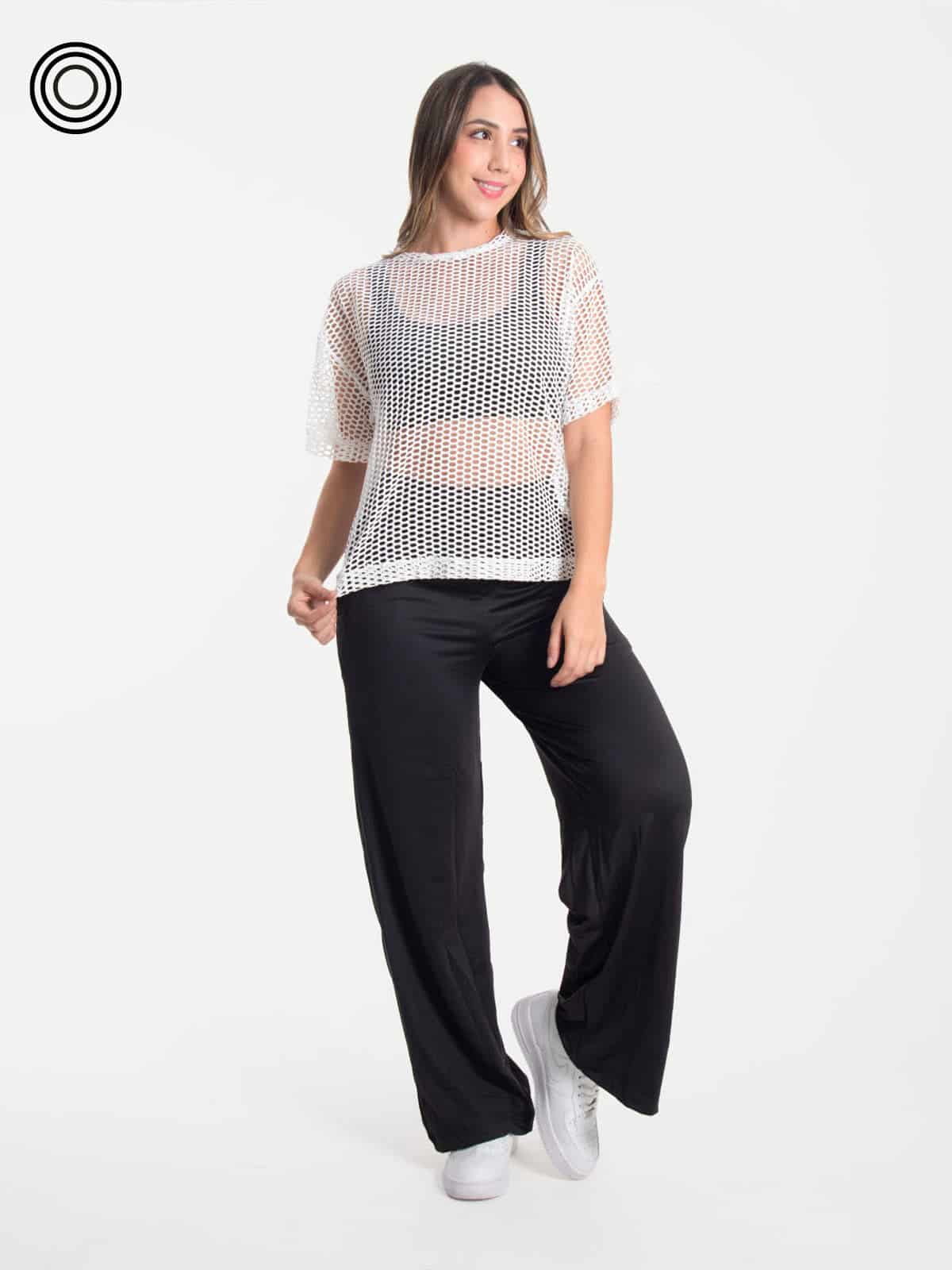 Camiseta tulum malla ivory - miniatura 2
