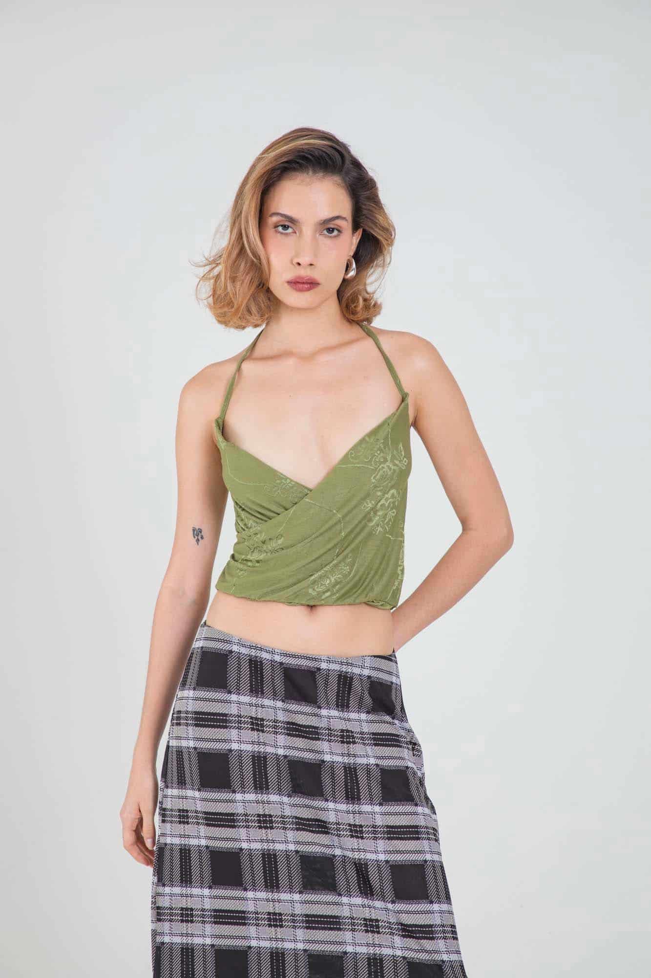 SIENNA GREEN TOP - miniatura 6