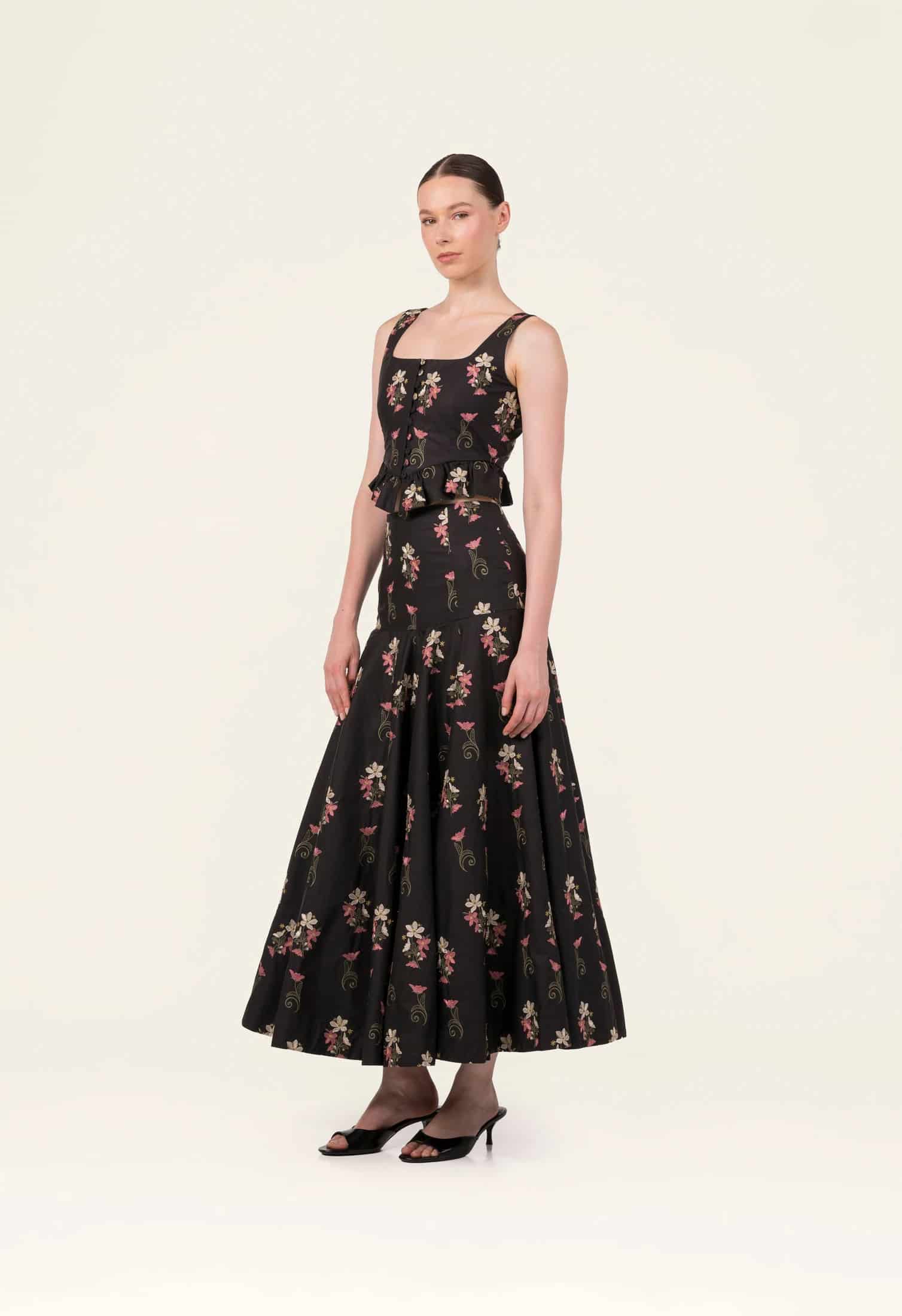 Nacar Noche Maxi Skirt - miniatura 4