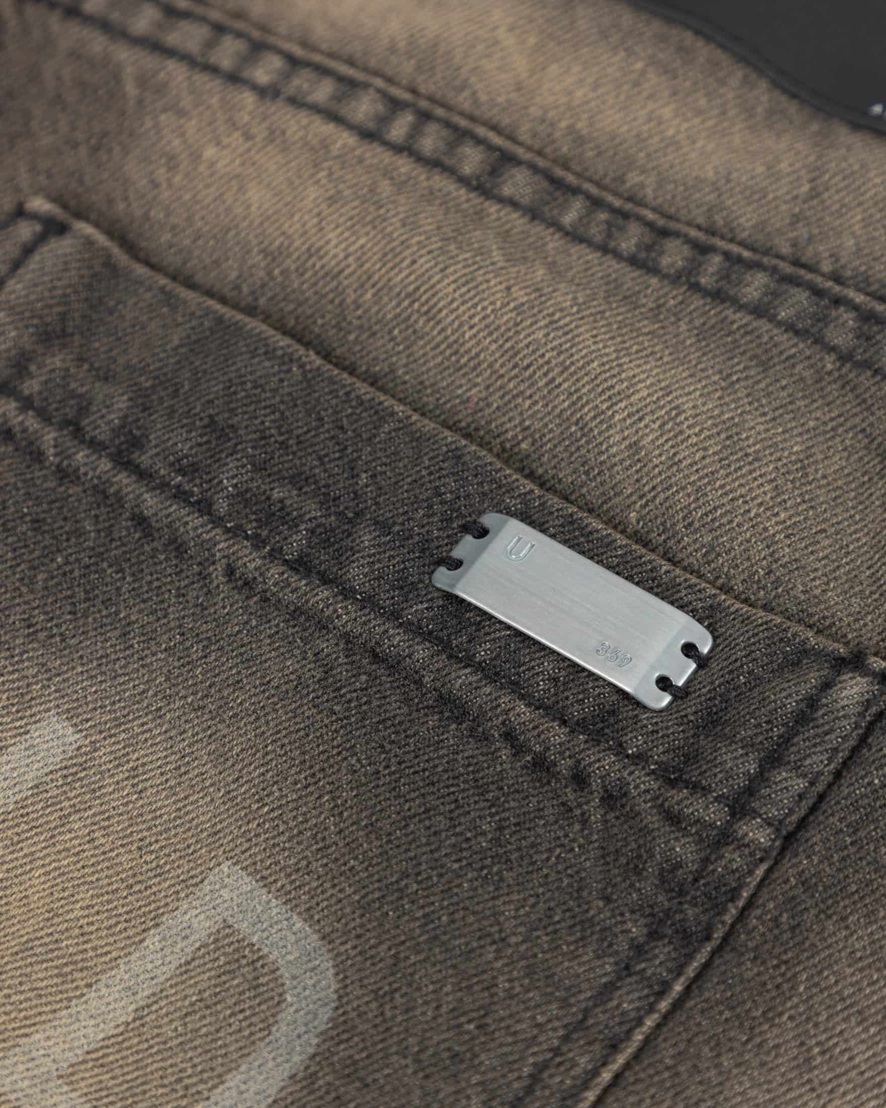 Line Basic Slim Fit Jeans Dirty Black - miniatura 6