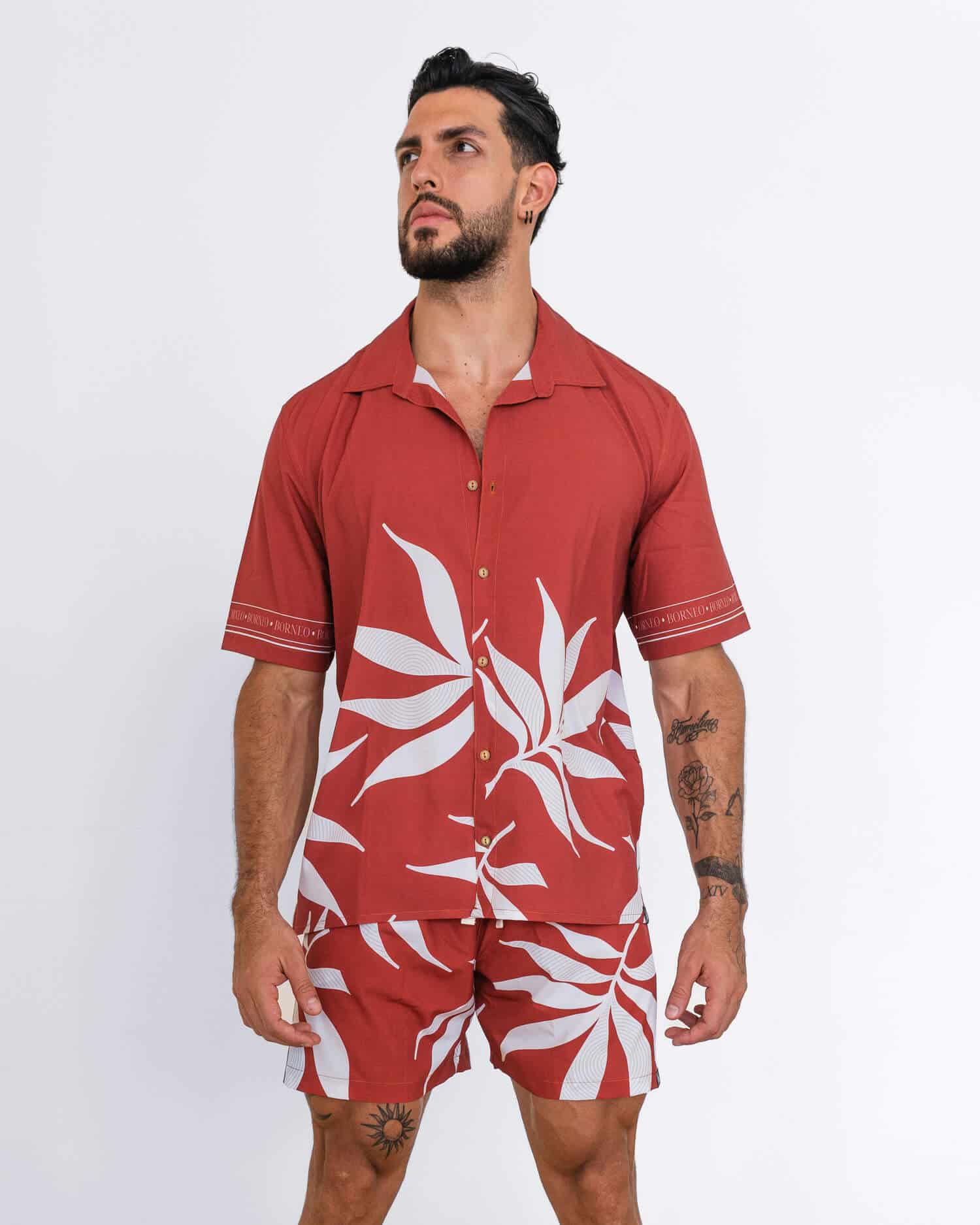 Camisa Seda Palma - miniatura 1