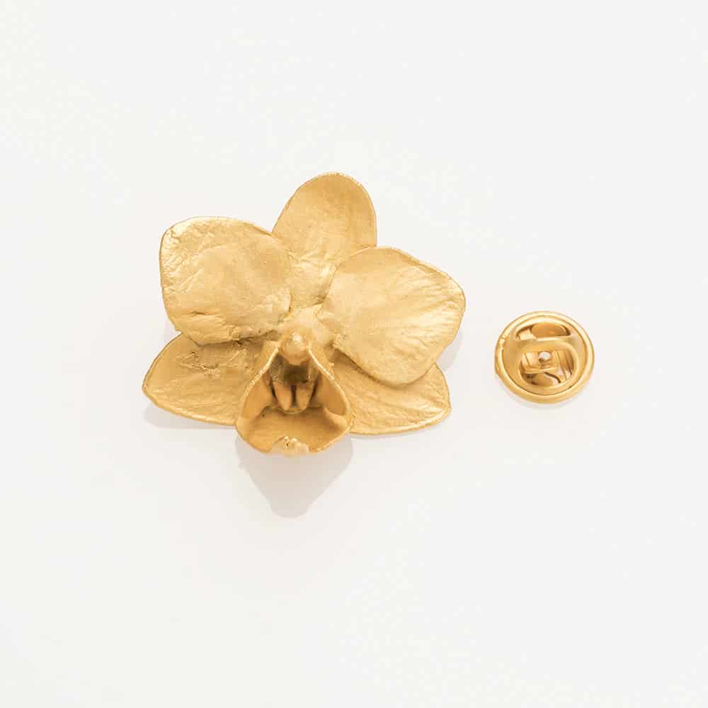 Mini Phalaenopsis Orchid Button - miniatura 2